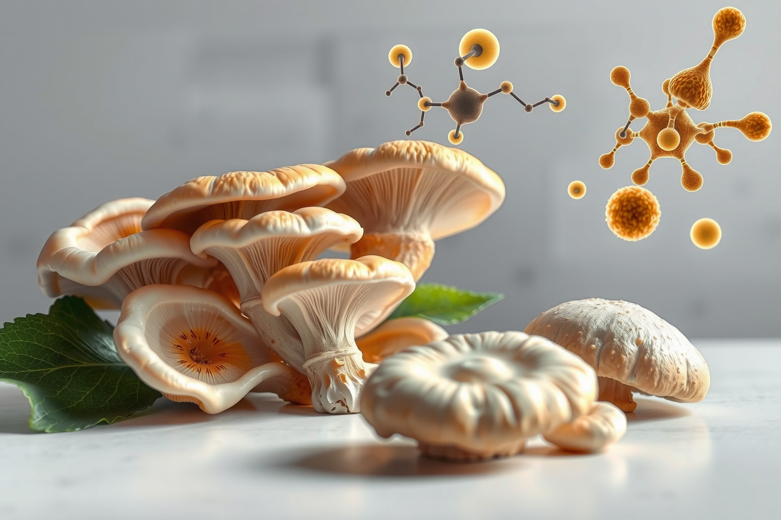 A Ganoderma lucidum poliszacharidjai erős immunmoduláló hatásúak.