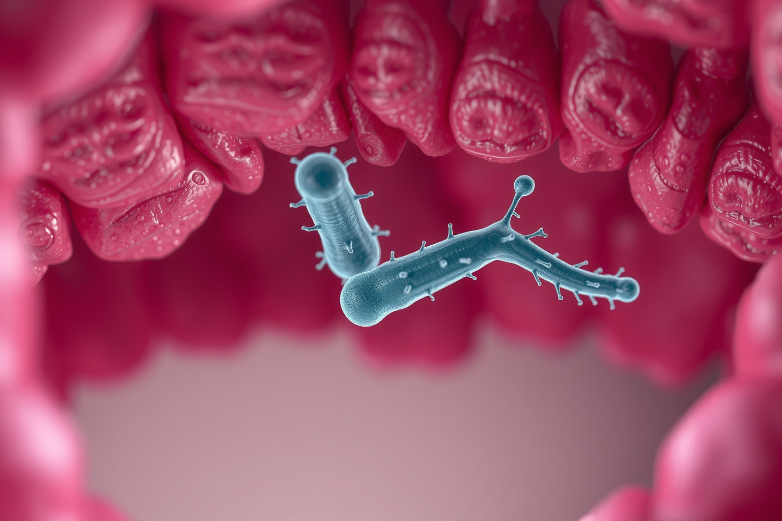 A Helicobacter pylori gyulladást okoz és fekélyt idéz elő.