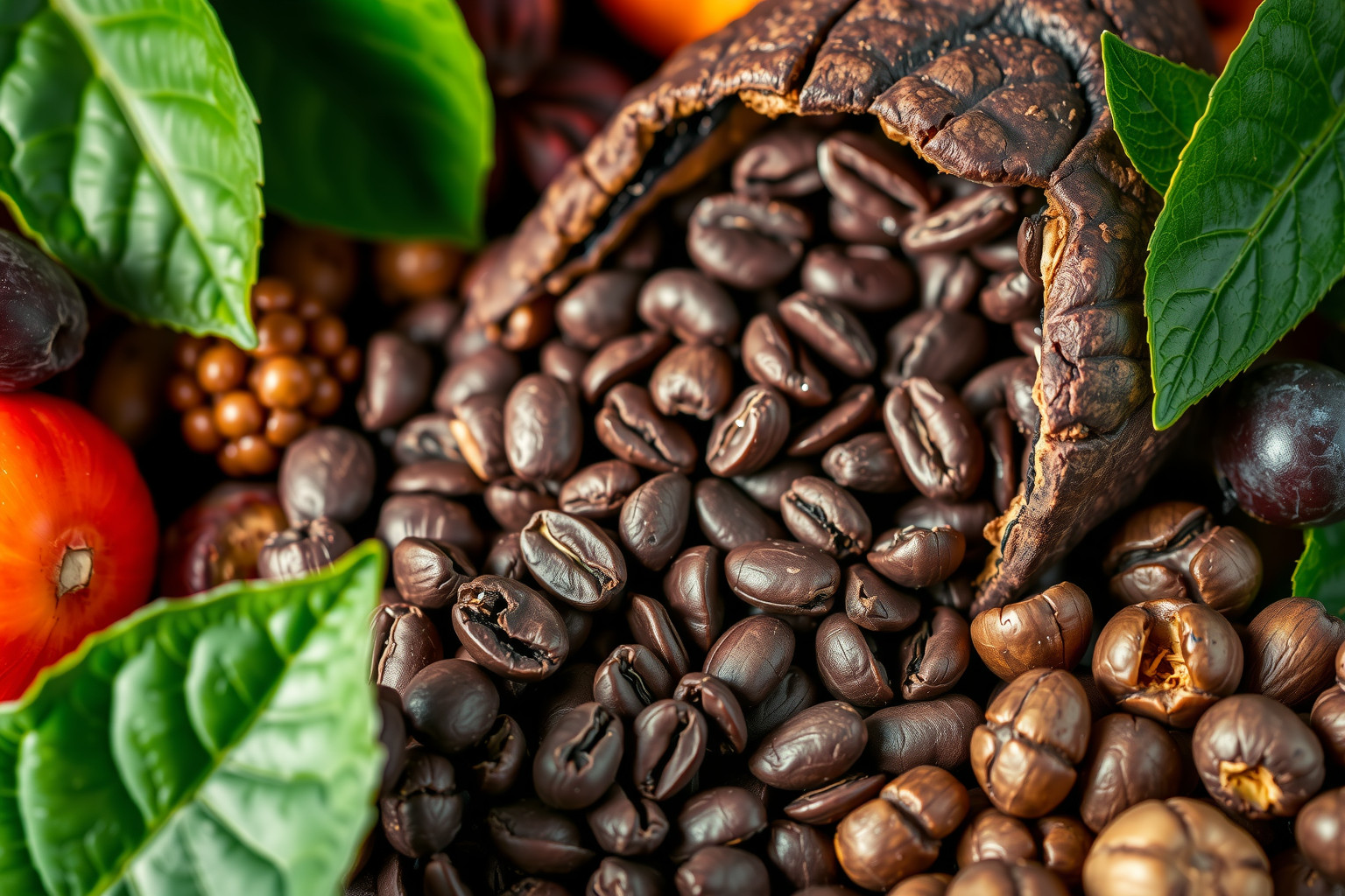 A kakaóbab törés gazdag flavonoidokban, erős antioxidánsokban.
