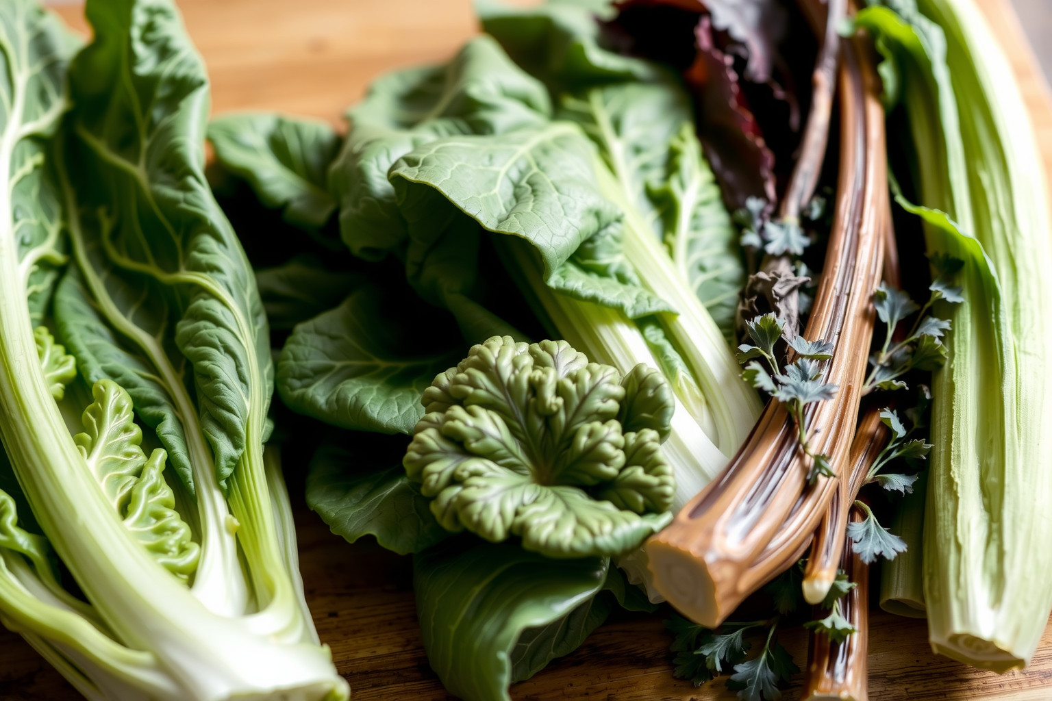 A bok choy gazdagabb kalciumban, mint a mizuna és pak choi.