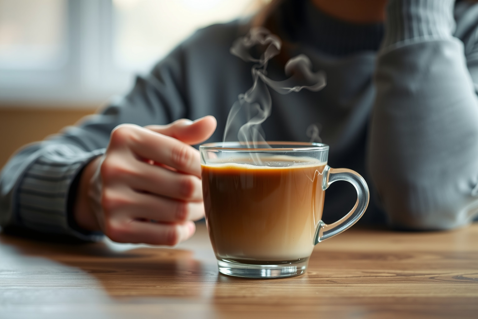 A koffeinmentes kávé mérsékelt fogyasztása csökkentheti a szorongást.