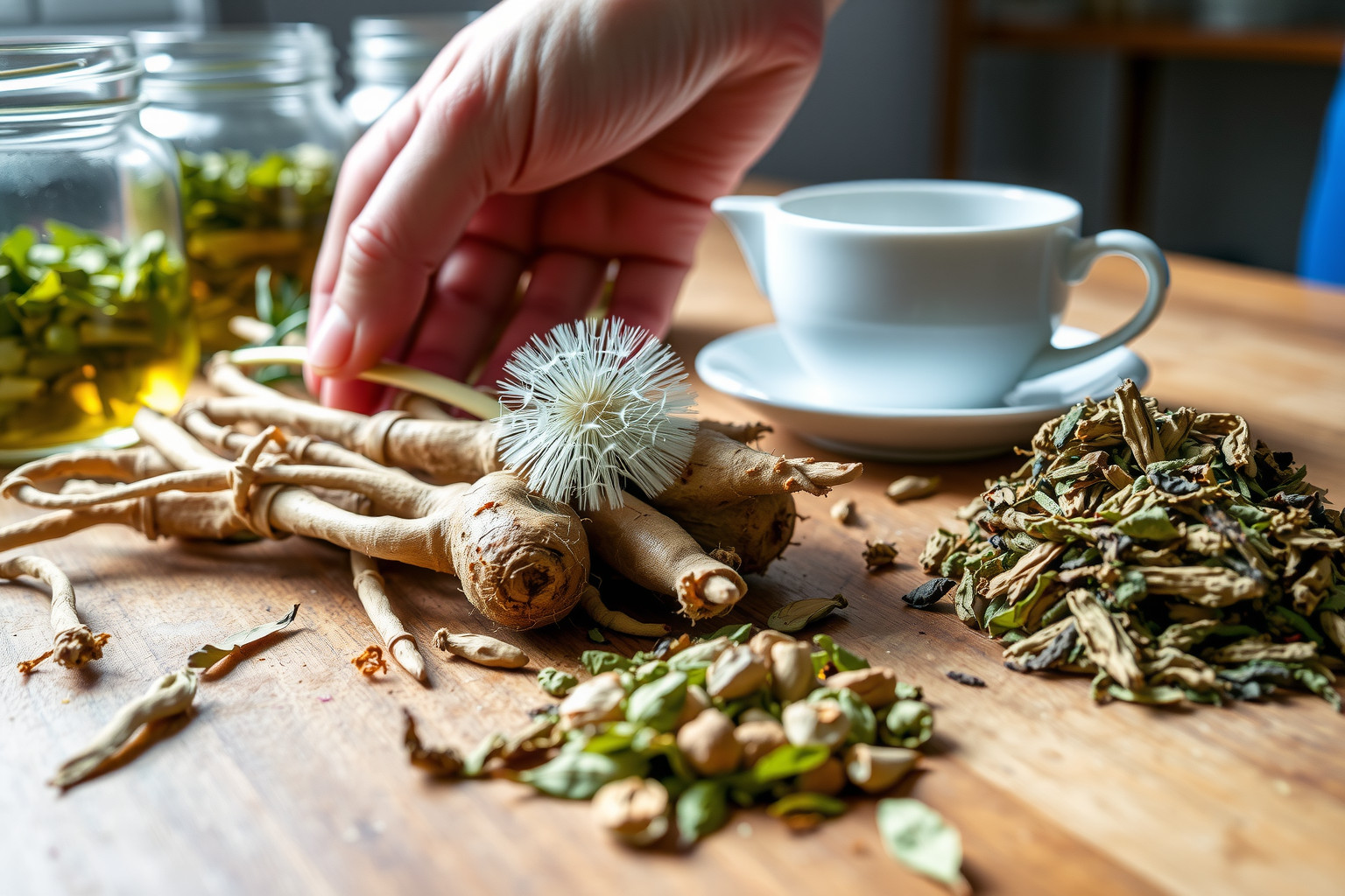 A pitypang tea frissessége és szárítási módja meghatározza minőségét.