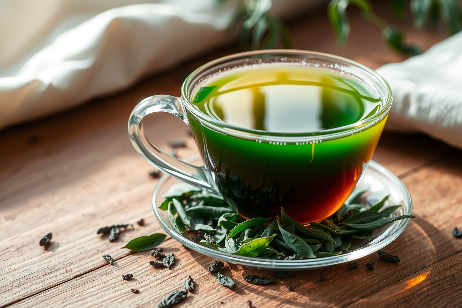 A Sencha tea gazdag katechinekben, erős antioxidáns hatású.