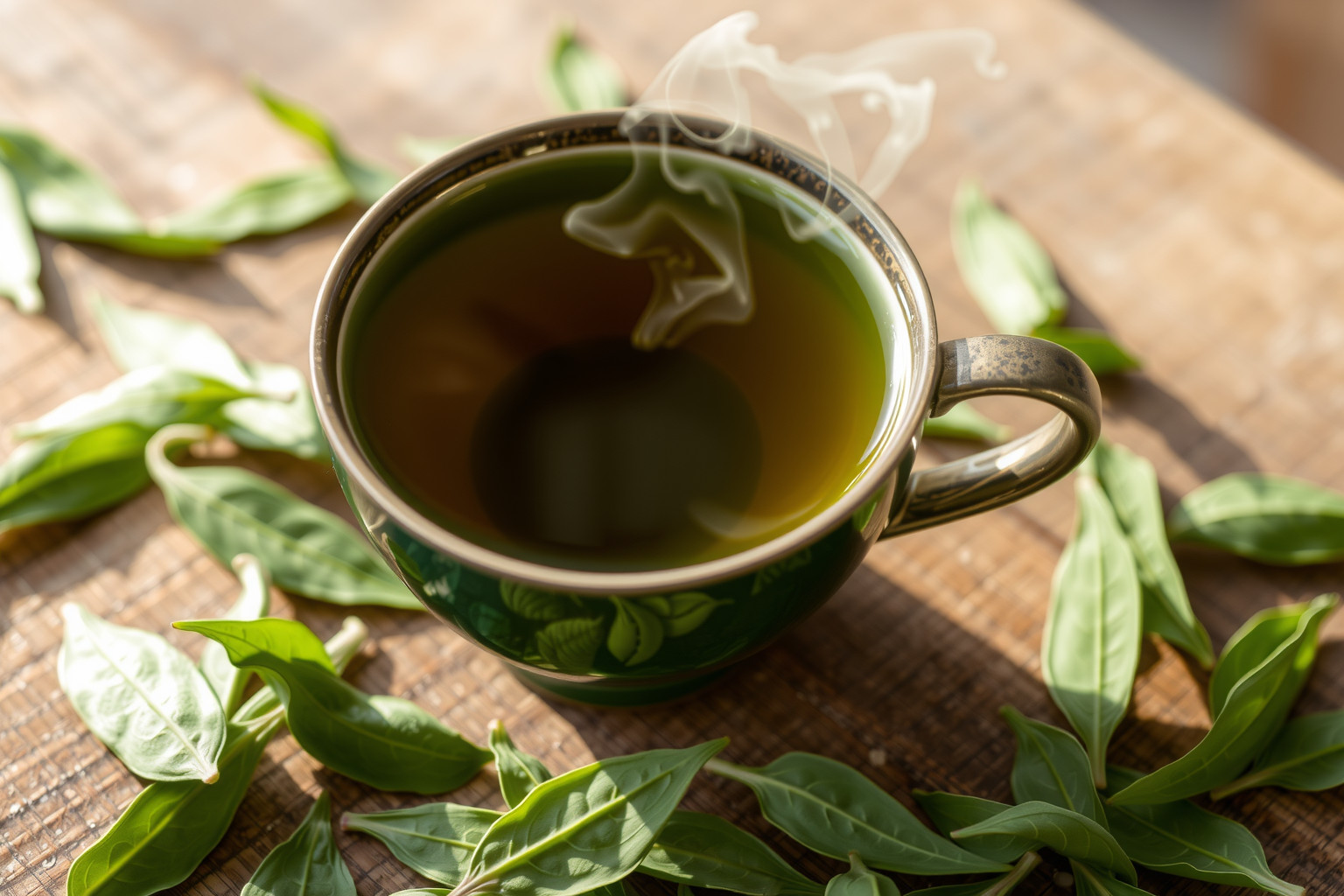 A Sencha tea gazdag antioxidánsai erősítik az immunrendszert.
