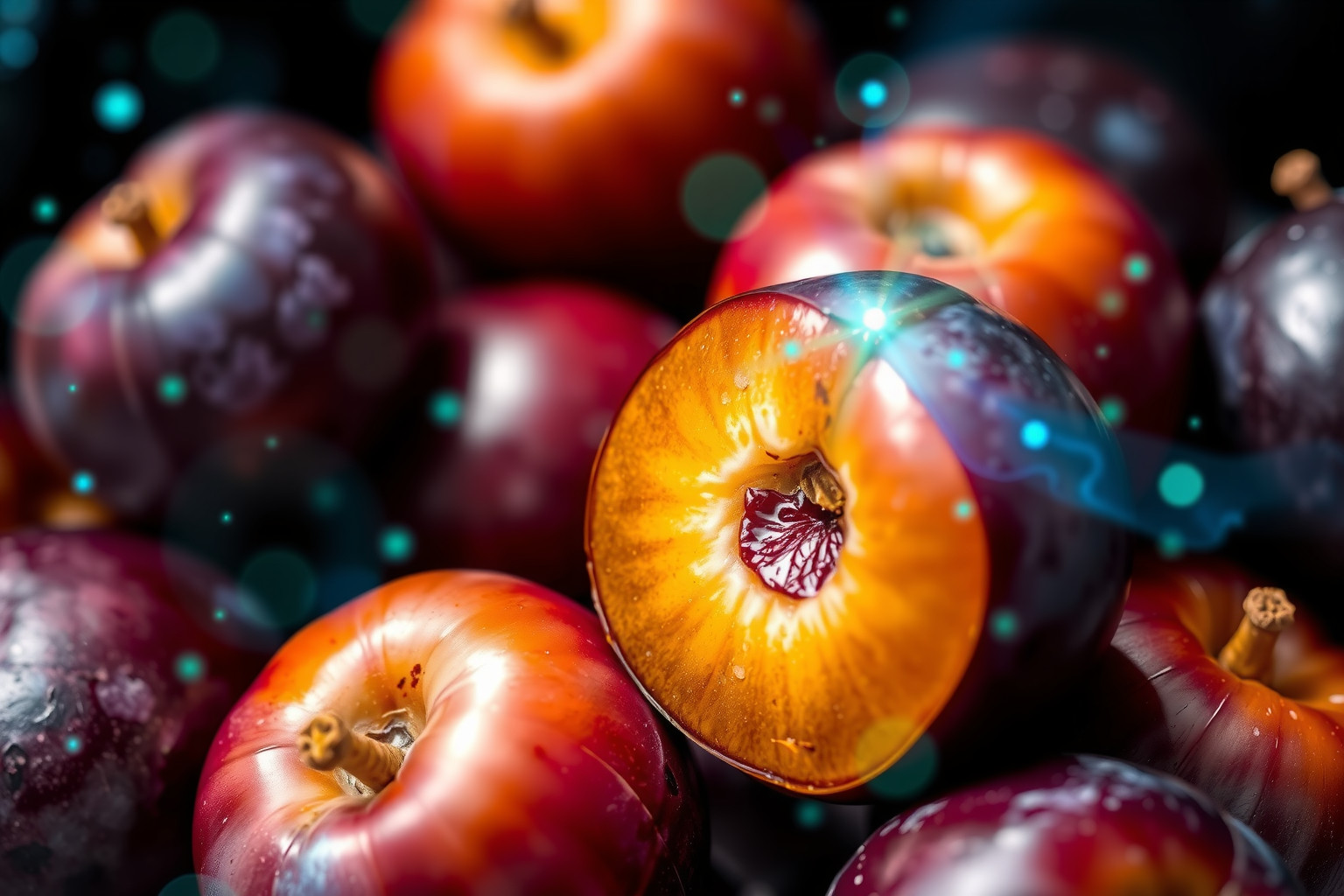 A szilva gazdag antioxidánsokban, amelyek semlegesítik a szabadgyököket.