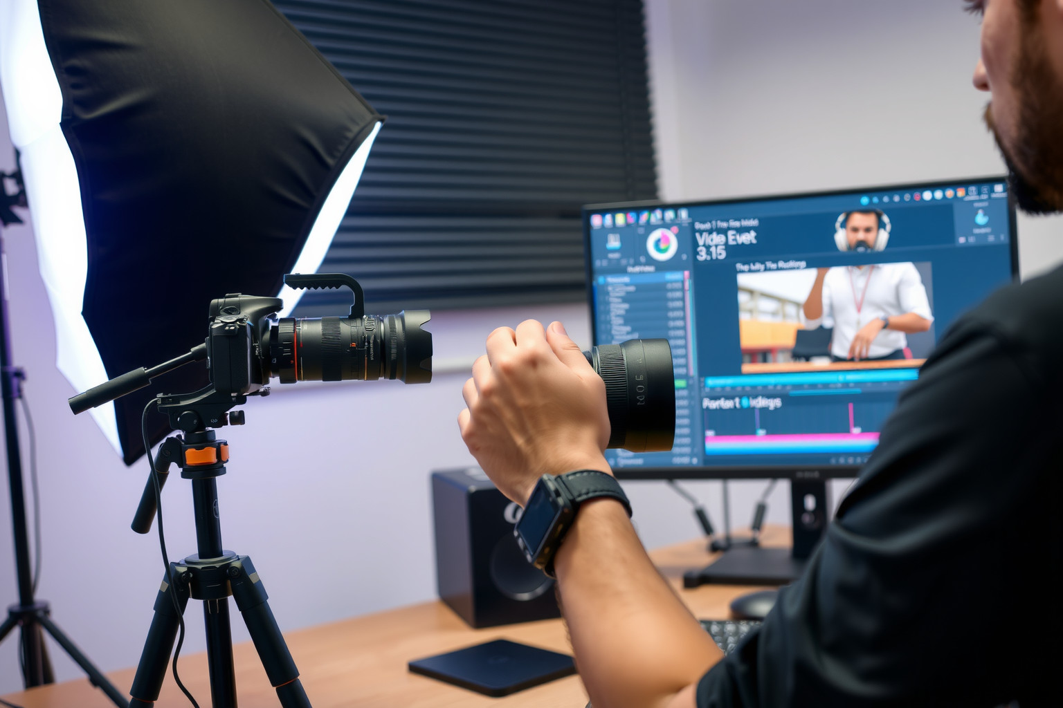 Minőségi tartalomhoz profi fényképezés és precíz videószerkesztés szükséges.