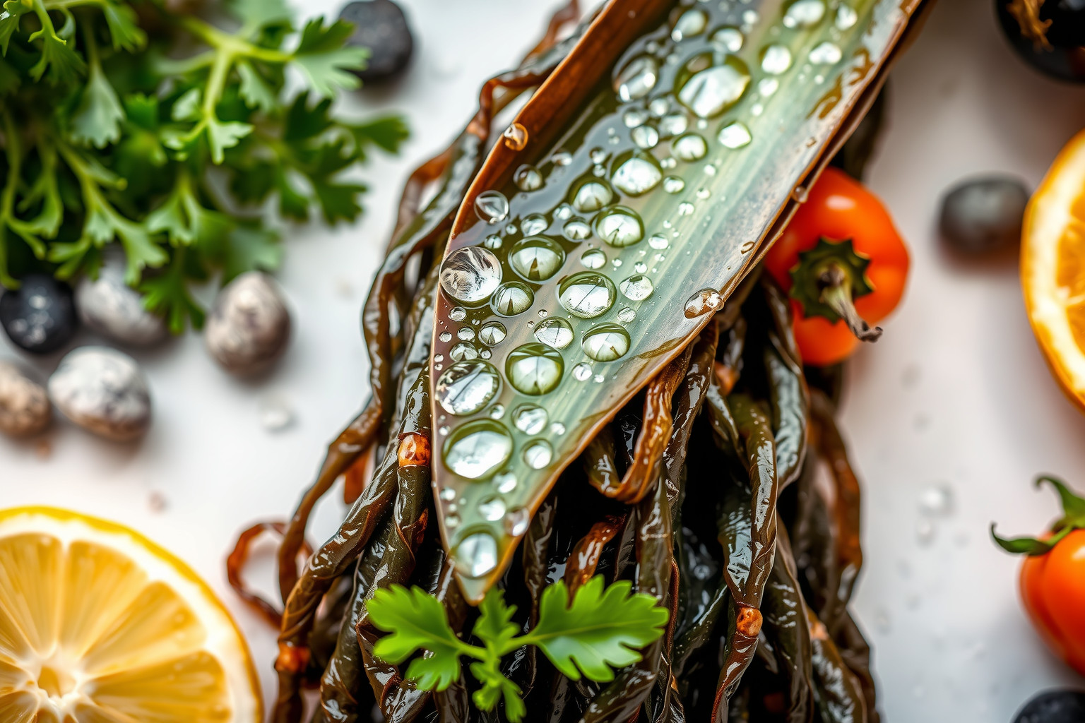 A wakame gazdag jódtartalma támogatja a pajzsmirigy működését.