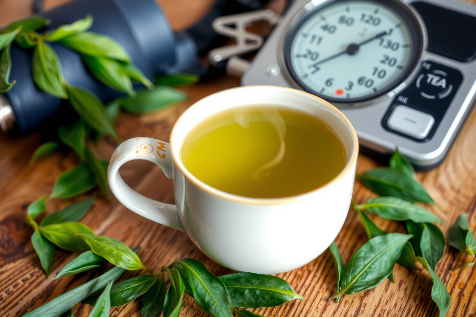 A zöld tea segíthet csökkenteni a vérnyomást természetesen.
