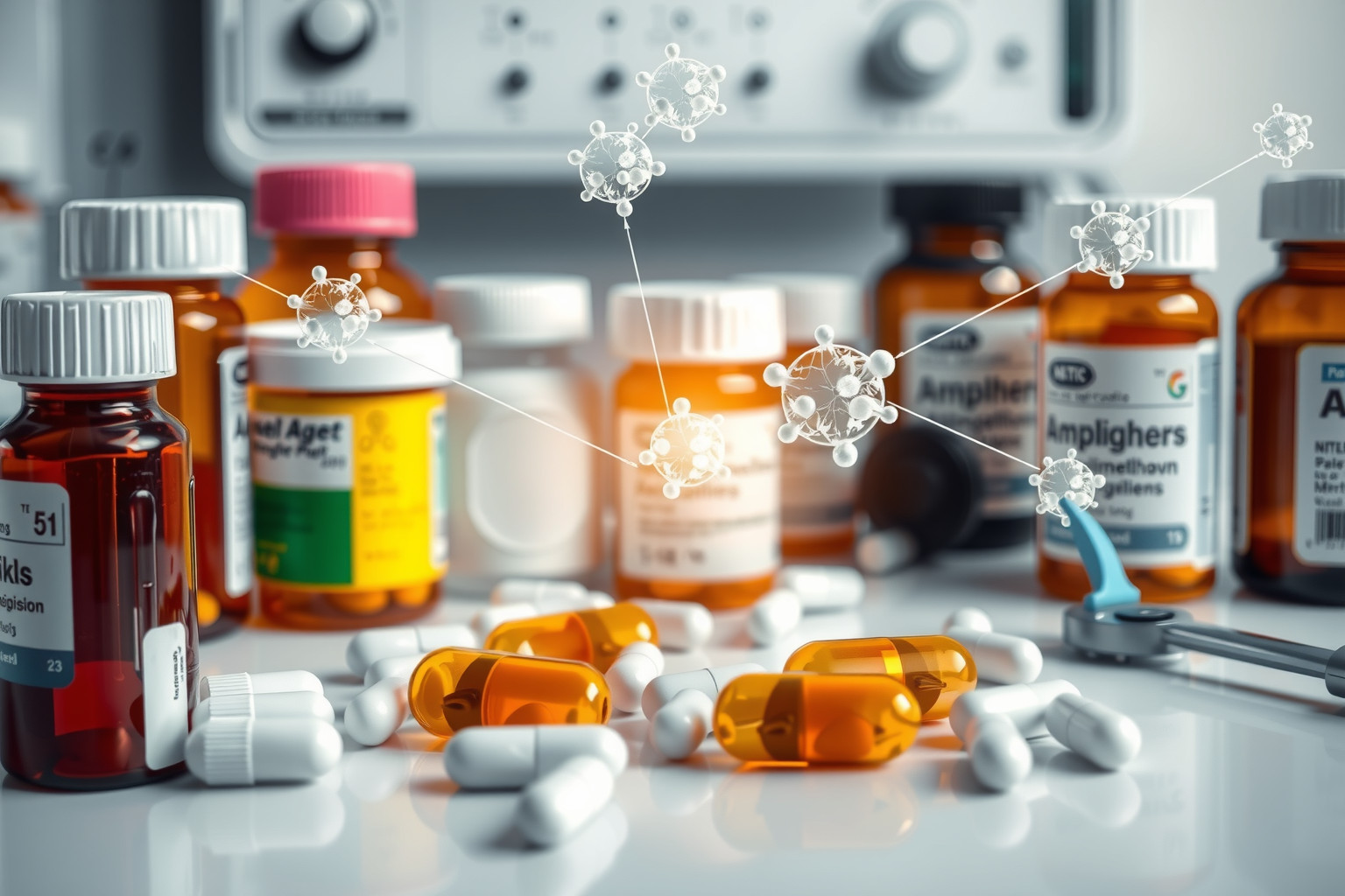 Az antibiotikumok befolyásolhatják más gyógyszerek hatékonyságát és felszívódását.