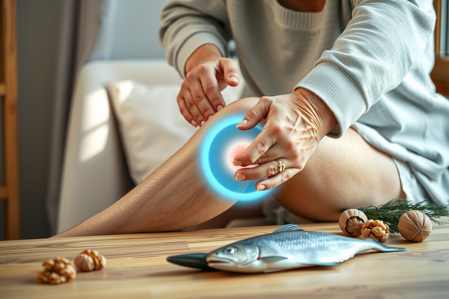 Az Omega-3 csökkenti az ízületi gyulladásokat és autoimmun tüneteket.