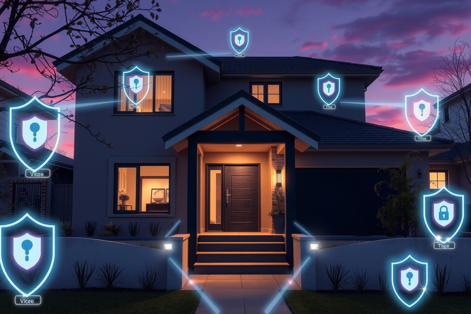 A jelszóerősség kulcsfontosságú a smart home védelemben.