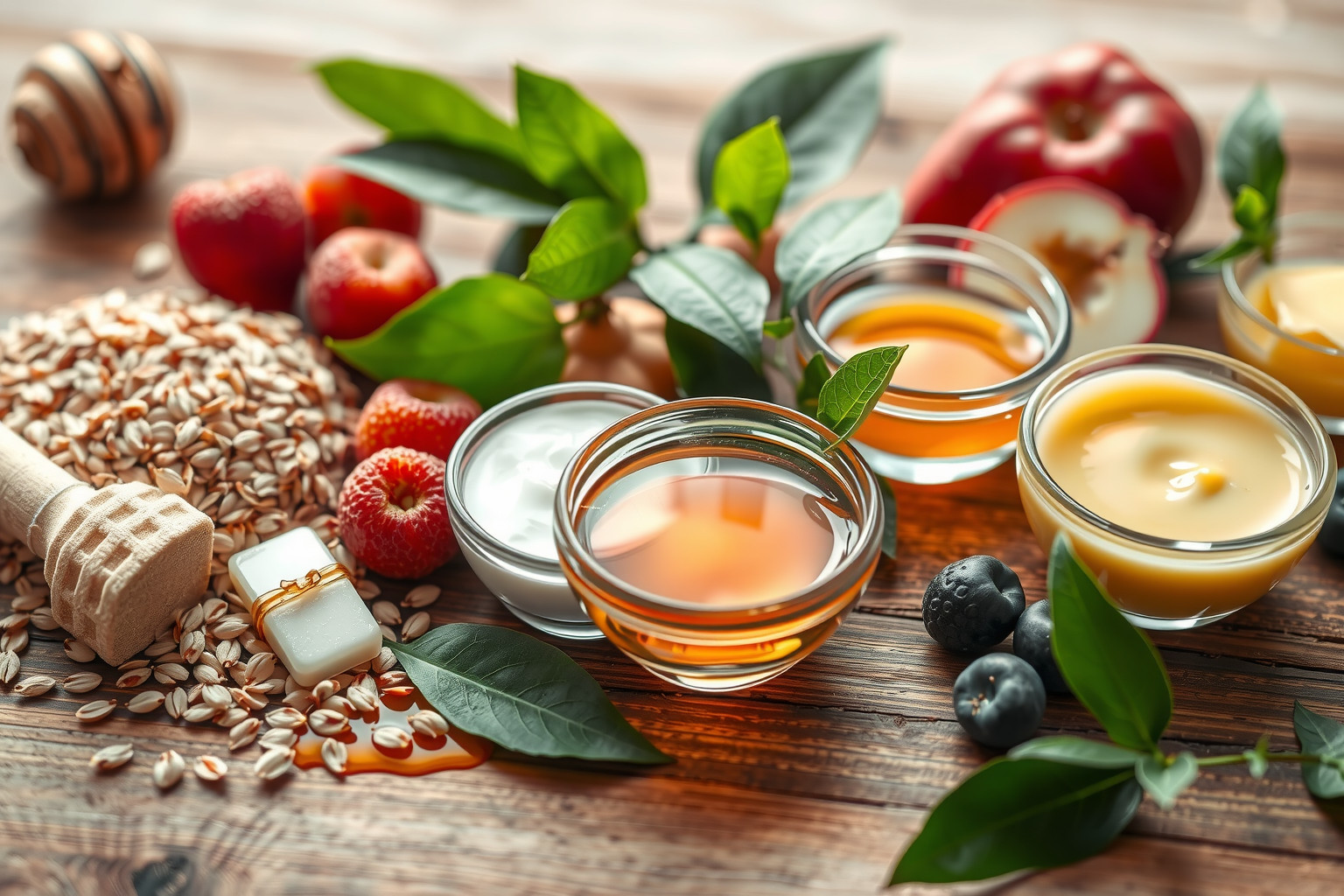 A méz antioxidánsai segítik a bőr természetes regenerálódását.