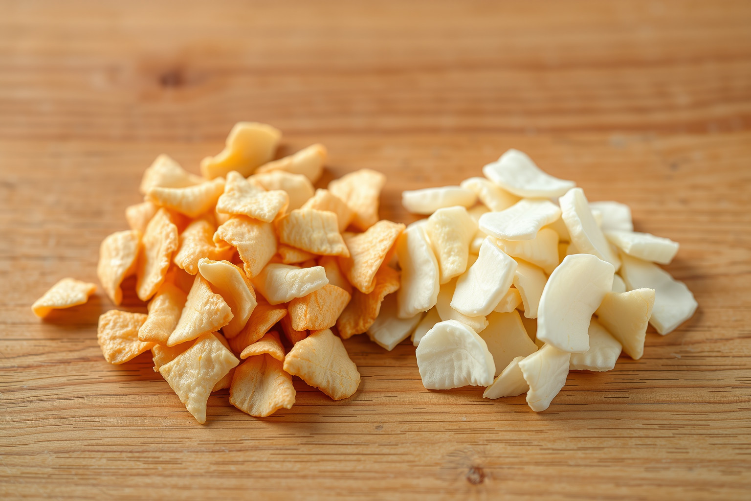 Az édesített kókuszchips több cukrot és kalóriát tartalmaz.