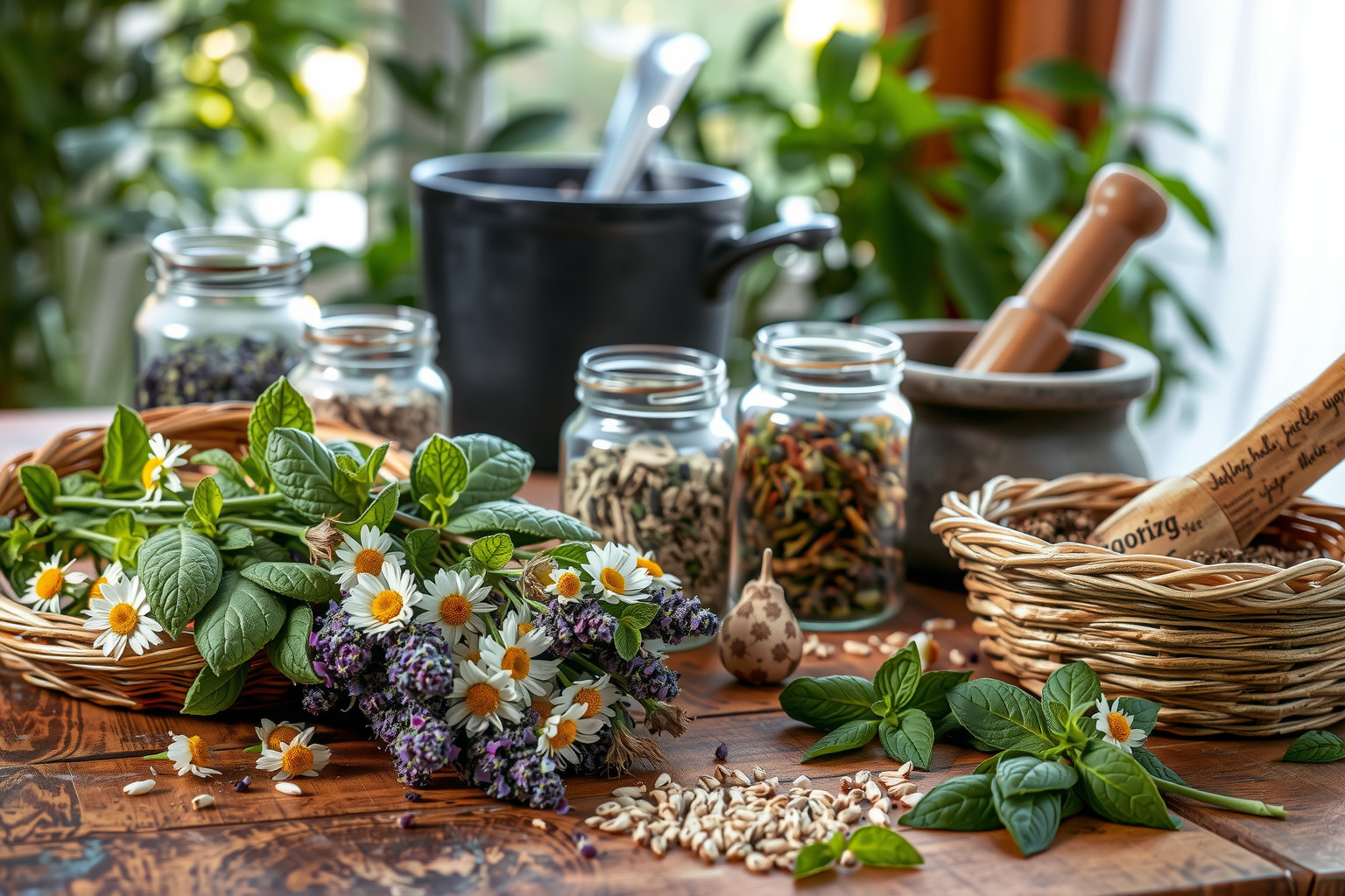A friss gyógynövények aromája és hatóanyagai a legerősebbek.