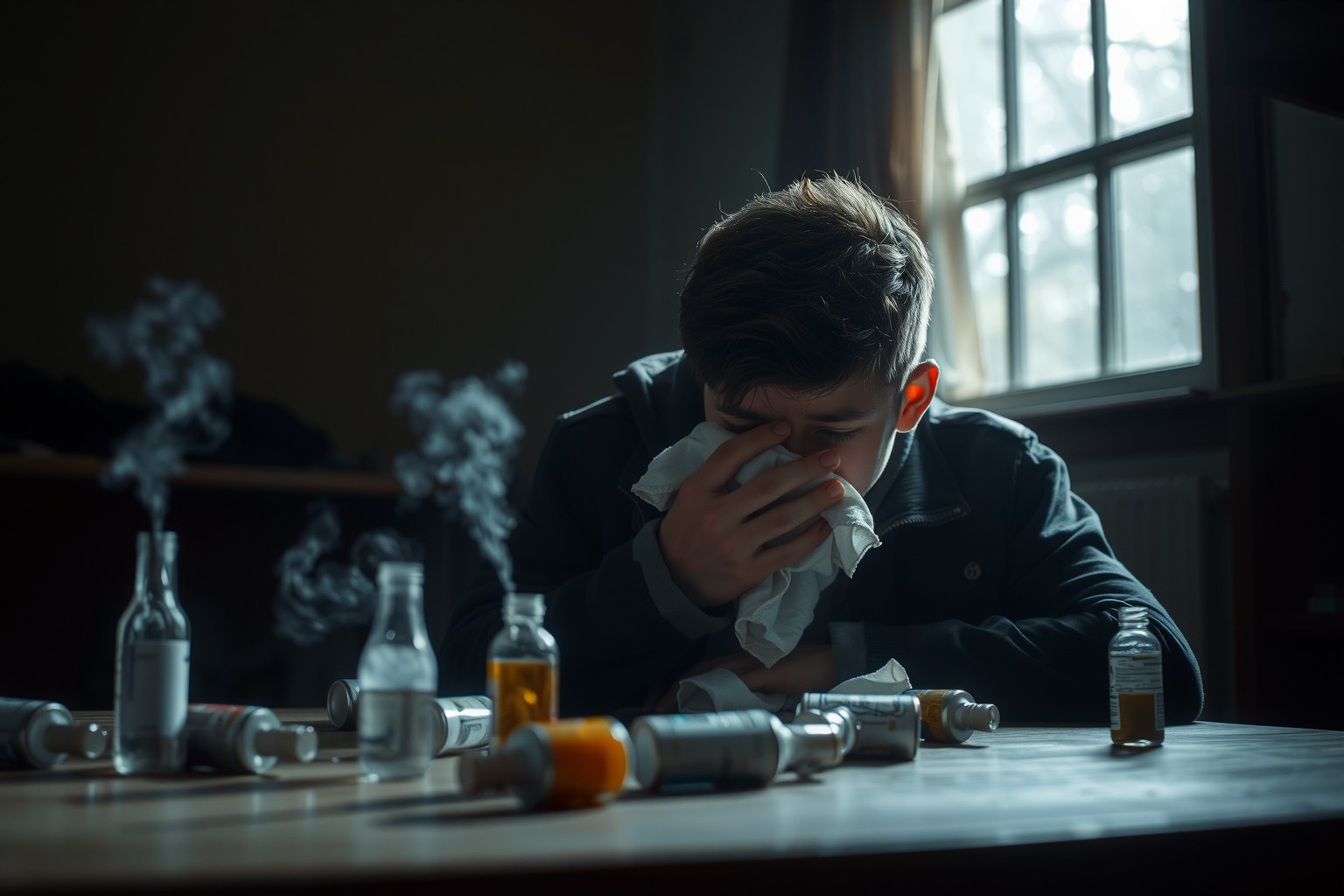 Az inhalánsok gyorsan károsítják az idegrendszert és szerveket.