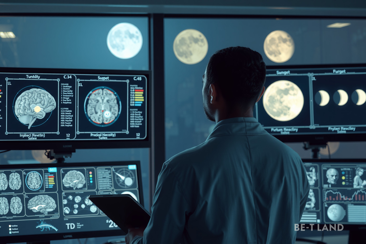 A jövőbeli kutatások a telihold neurobiológiai hatásait elemzik.
