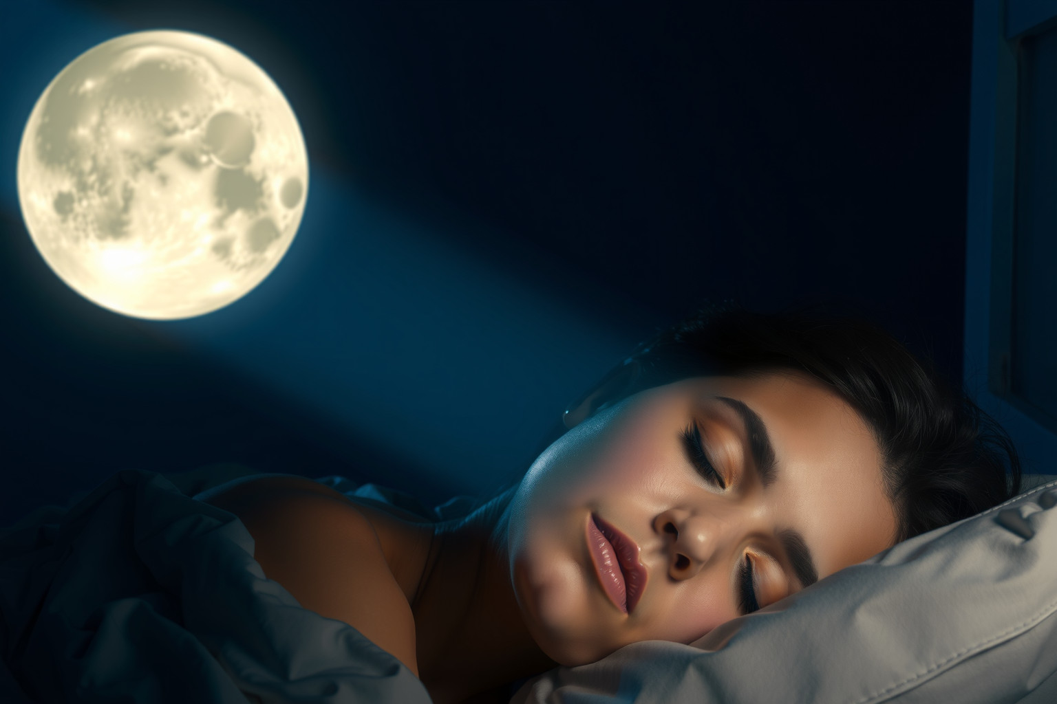 A holdfény csökkentheti a melatonin termelést, befolyásolva az alvást.