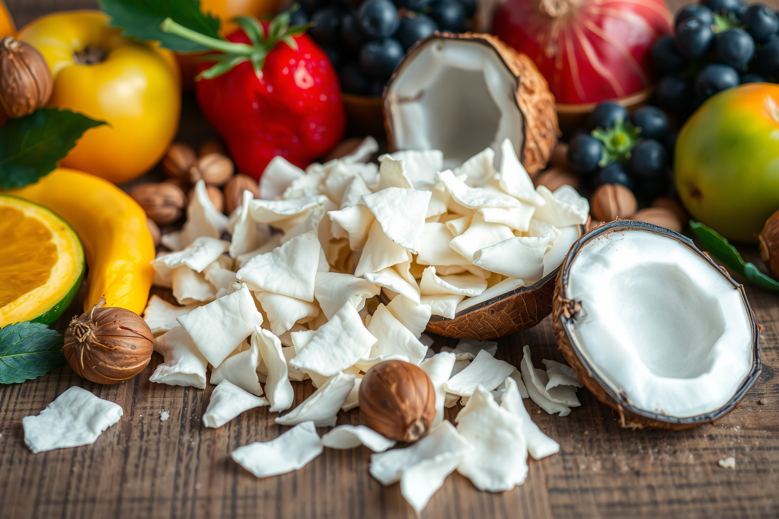 A kókuszchips gazdag káliumban, magnéziumban és C-vitaminban.