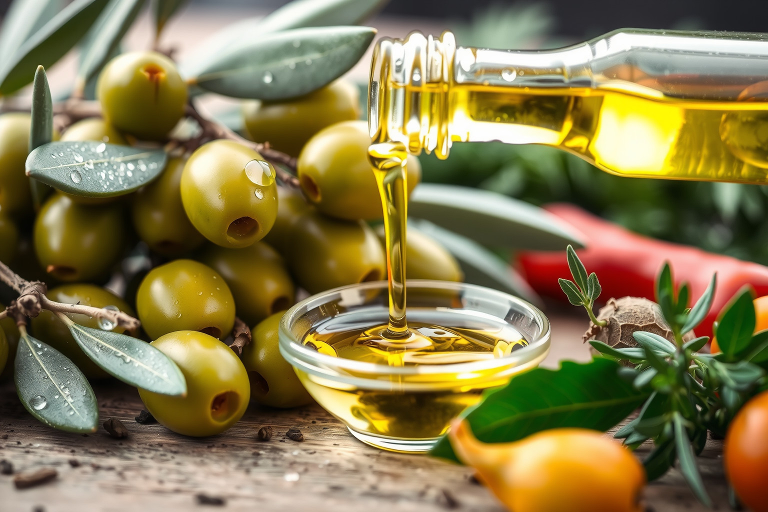 Az oleokantal erős gyulladáscsökkentő és antioxidáns hatású polifenol.