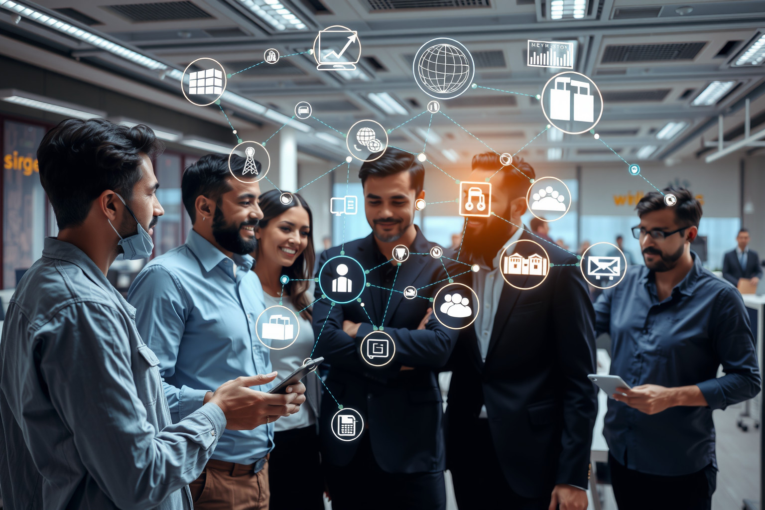 Blockchain technológia növeli a decentralizált beszerzés átláthatóságát.