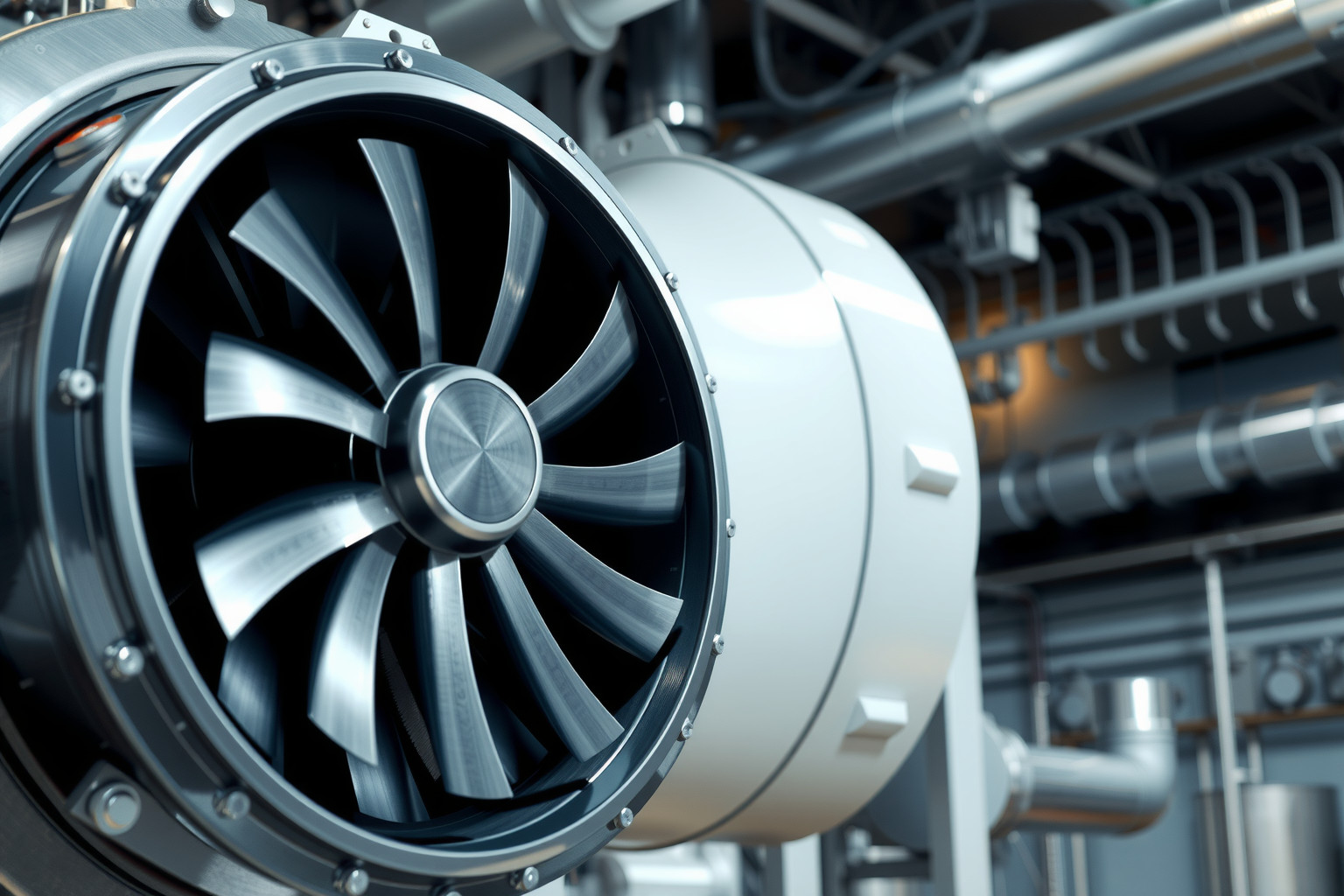 A ventilátor precíz vezérléssel biztosítja a hatékony légellátást.