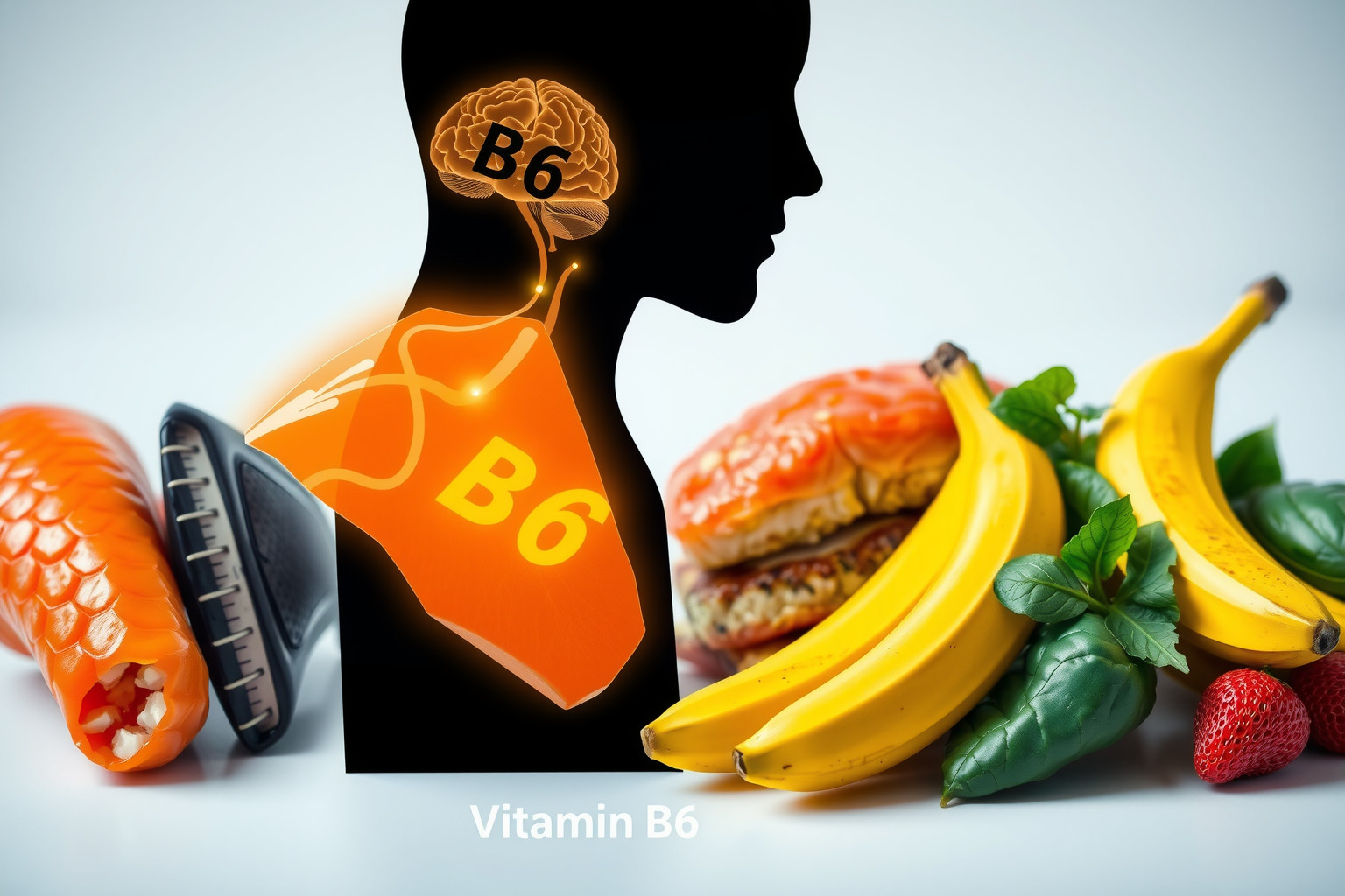 A B6-vitamin nélkülözhetetlen az idegi impulzusok megfelelő továbbításához.