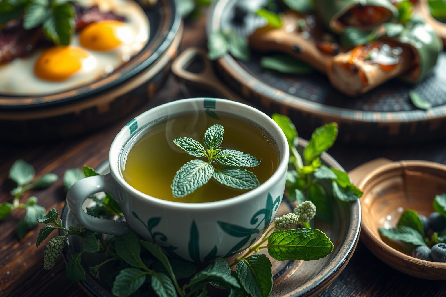 A borsmenta tea frissítő alapanyagként izgalmas ízeket hoz létre.