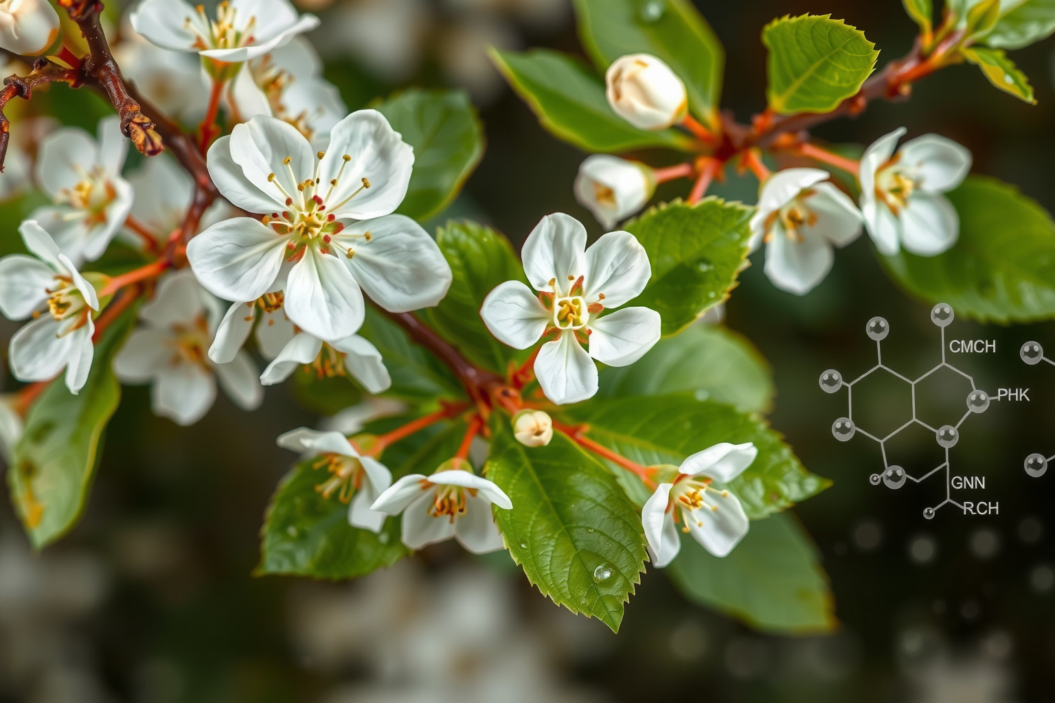 A galagonya flavonoidjai erősítik a szív- és érrendszert.