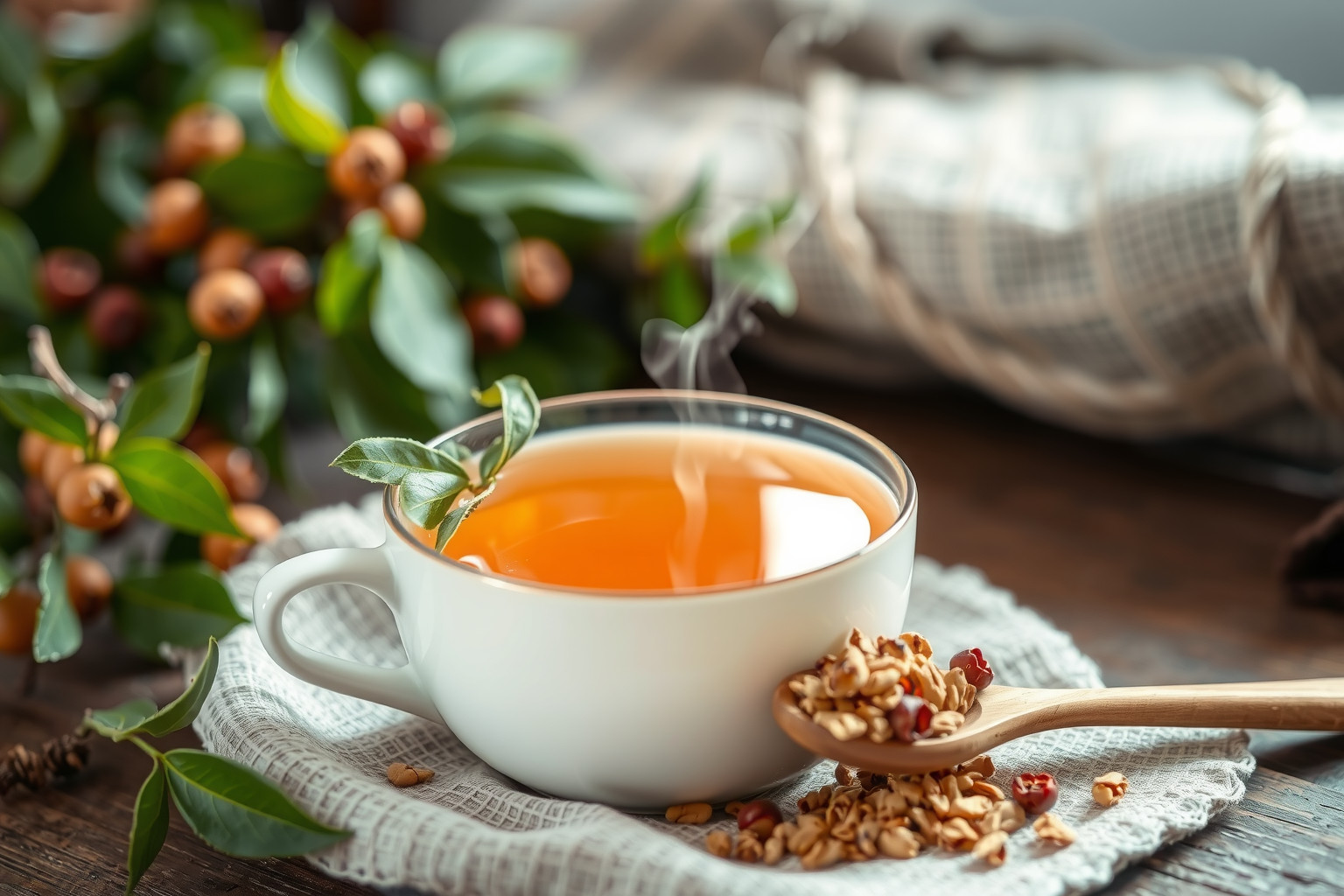 A galagonya tea napi 2-3 csésze szívbarát adagban ajánlott.