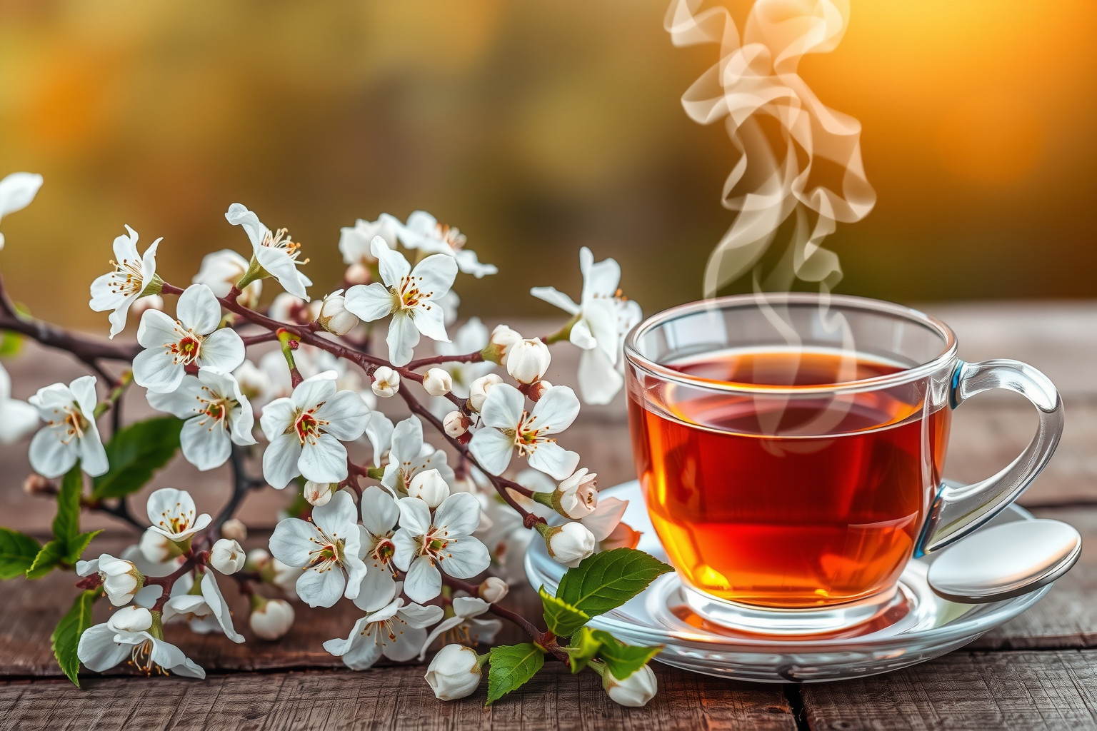 A galagonya tea erős antioxidáns, védi a szívet.