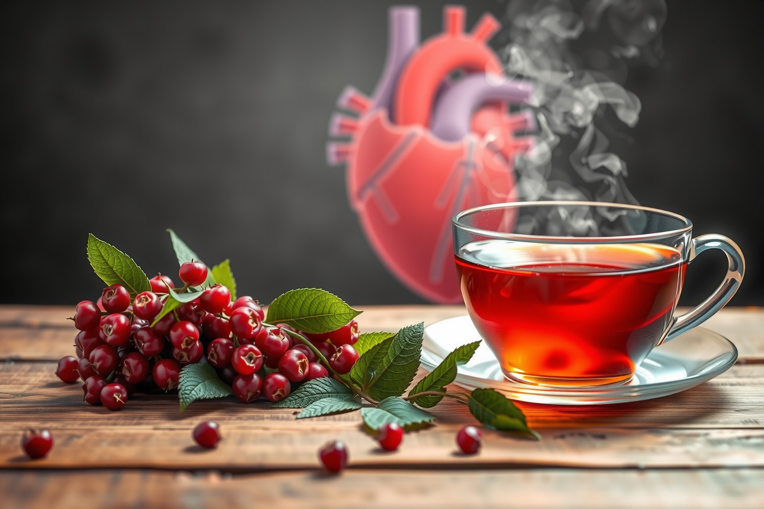 A galagonya tea serkenti a szívizomsejtek regenerálódását és erősíti.