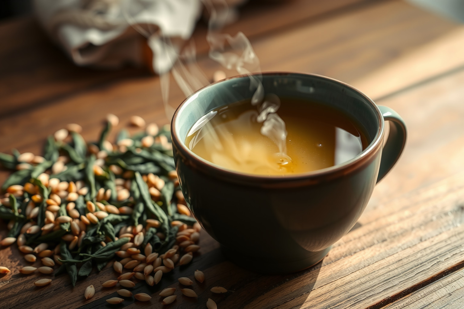 A Genmaicha tea gazdag antioxidánsokban, melyek védenek a szabad gyököktől.