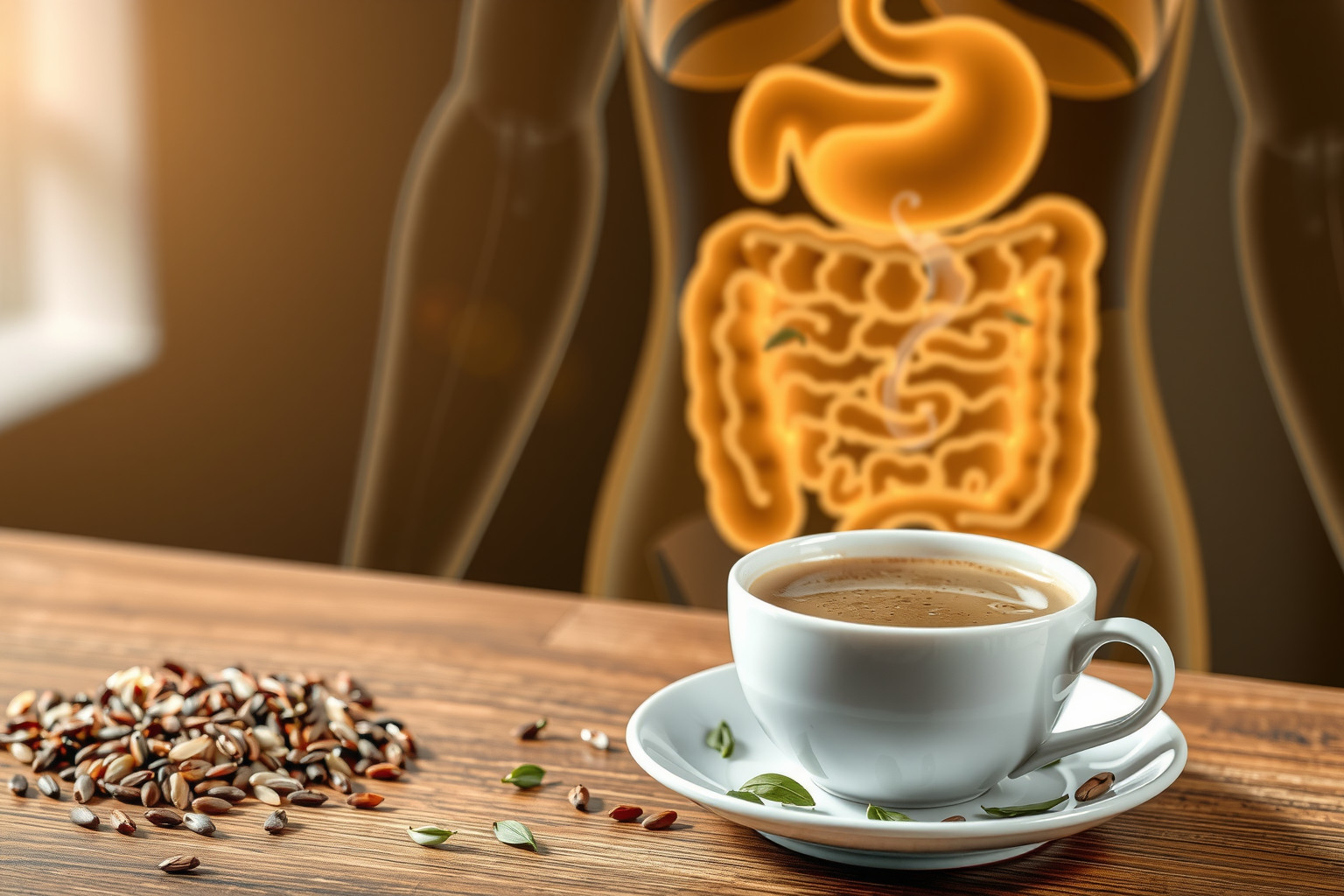 A Genmaicha tea segíti a gyomor nyugtatását és emésztést.