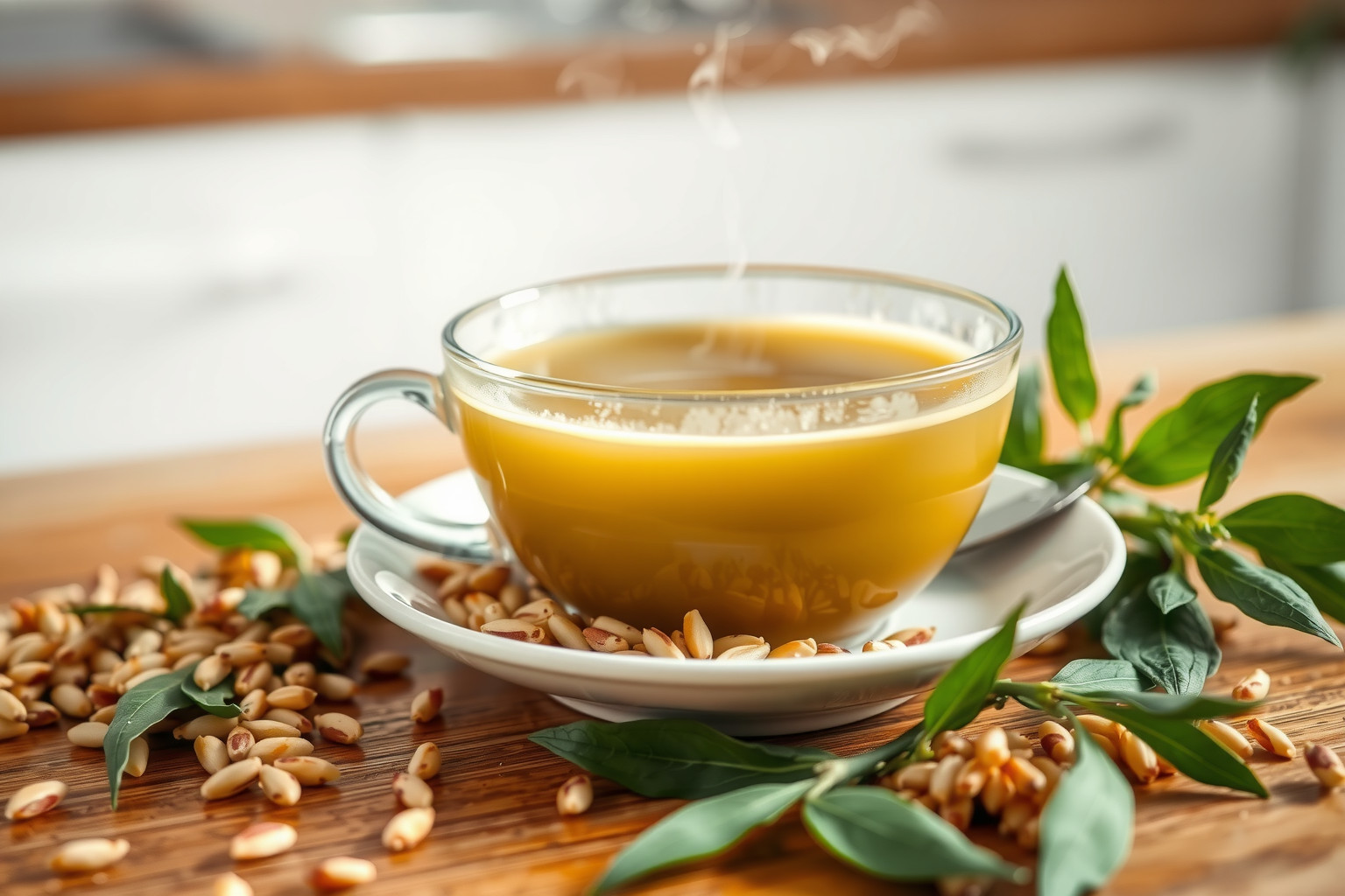 A Genmaicha tea prebiotikumként támogatja a bélflórát.