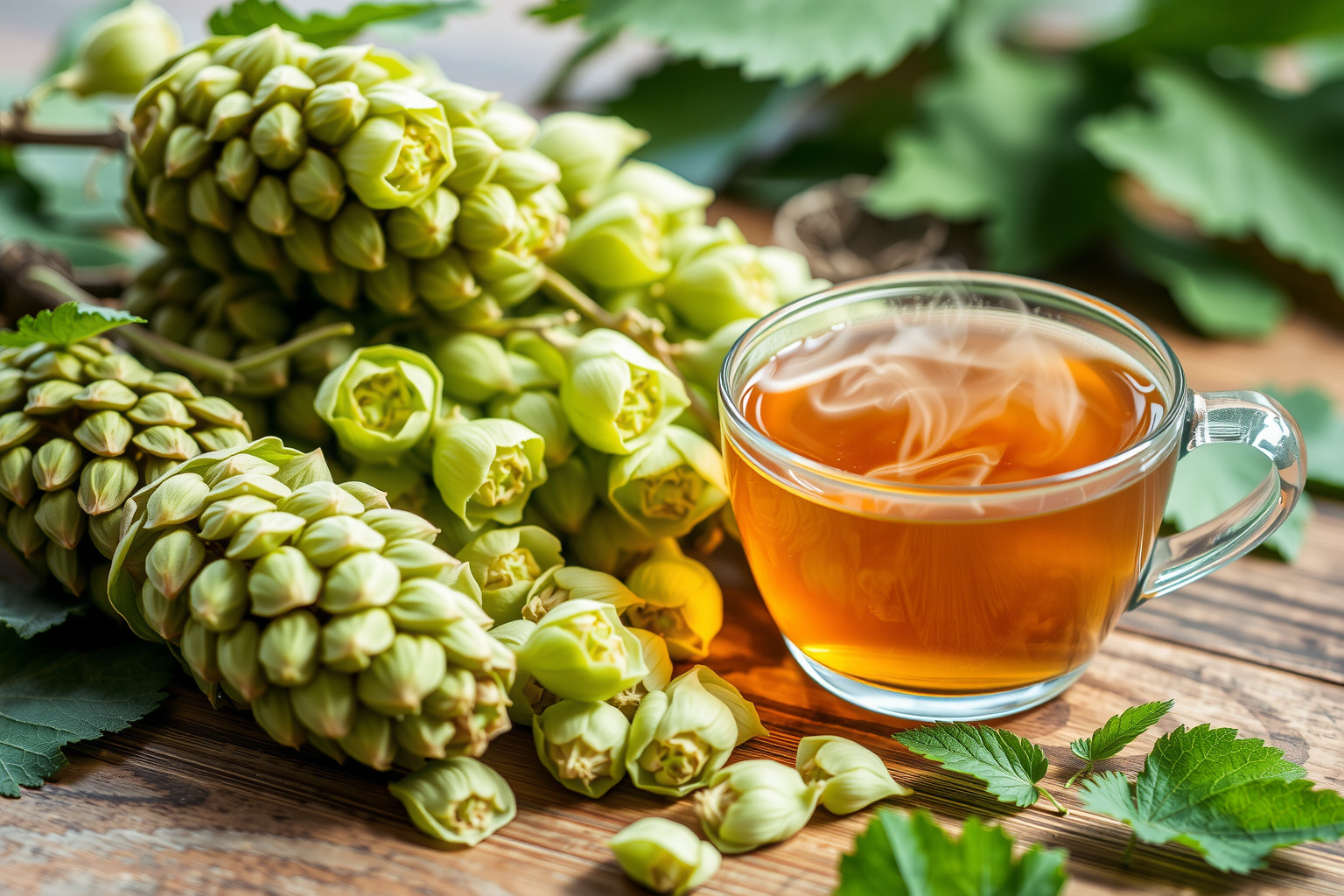 A komló flavonoidjai erős gyulladáscsökkentő hatással bírnak.
