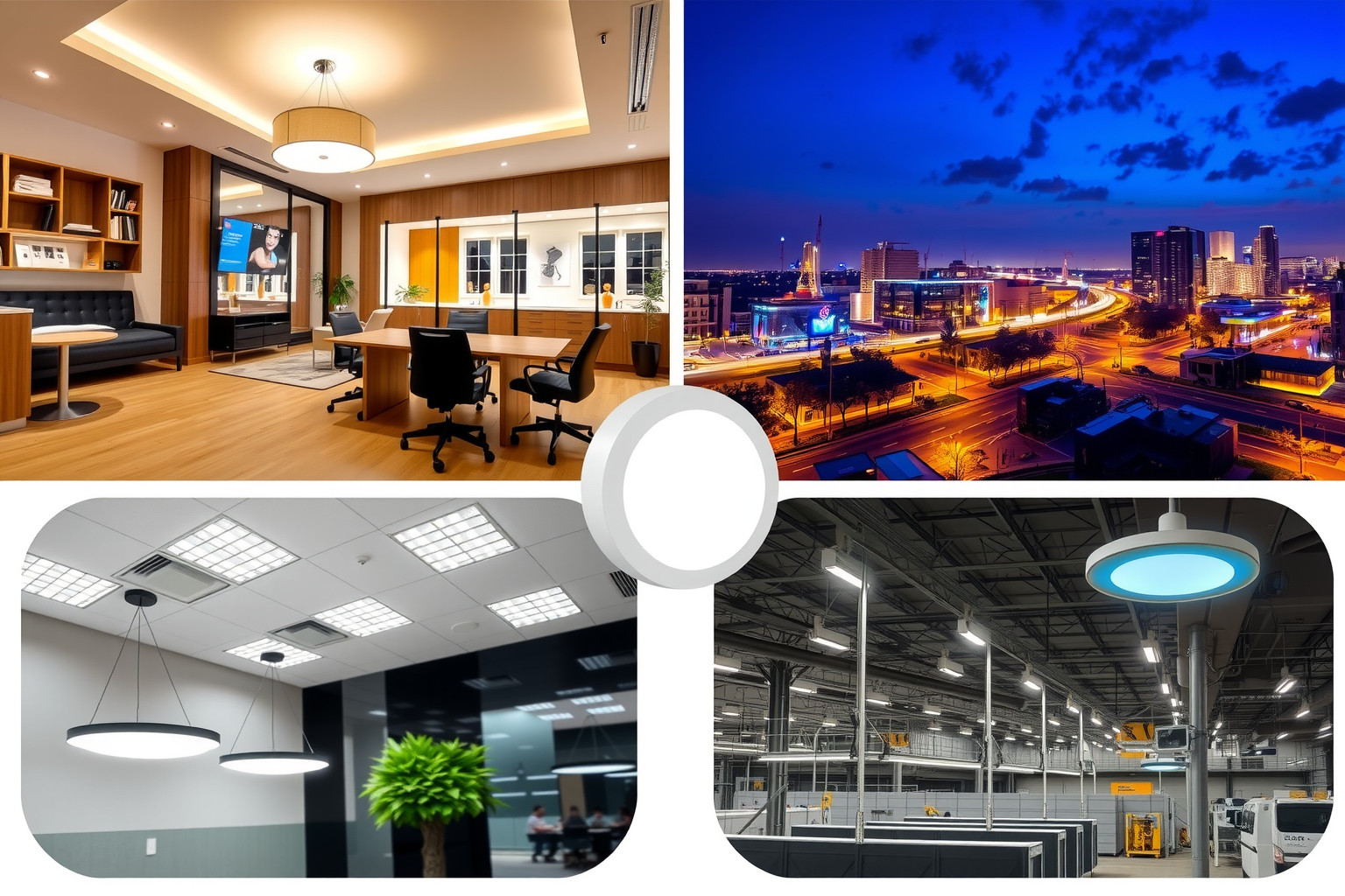 A LED világítás jelentősen csökkenti az energiafogyasztást otthon és iparban.