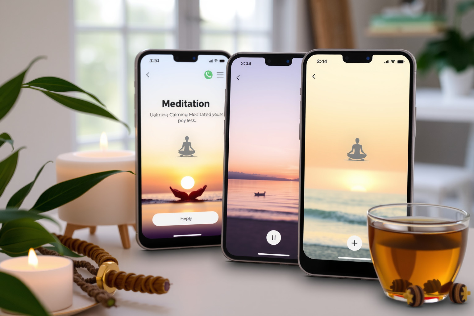 A Calm és a Headspace vezető szerepet töltenek be funkciókban.