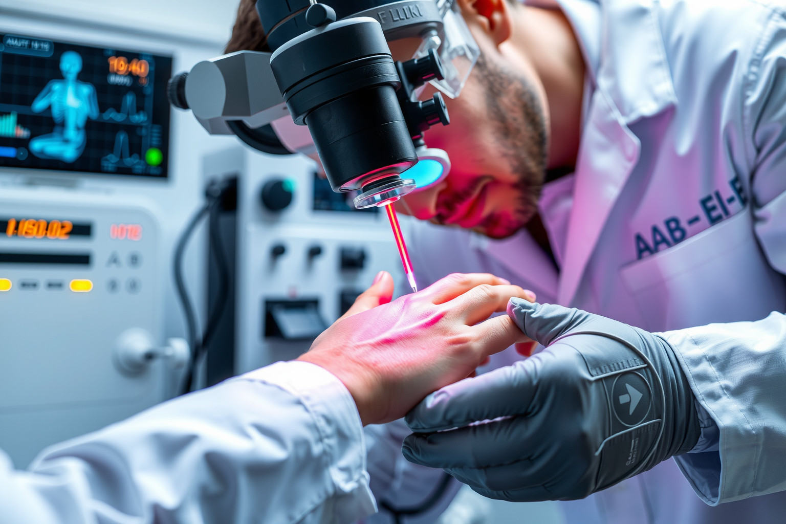 Klinikai vizsgálatok szerint a lézeres akupunktúra fájdalomcsillapító hatású.