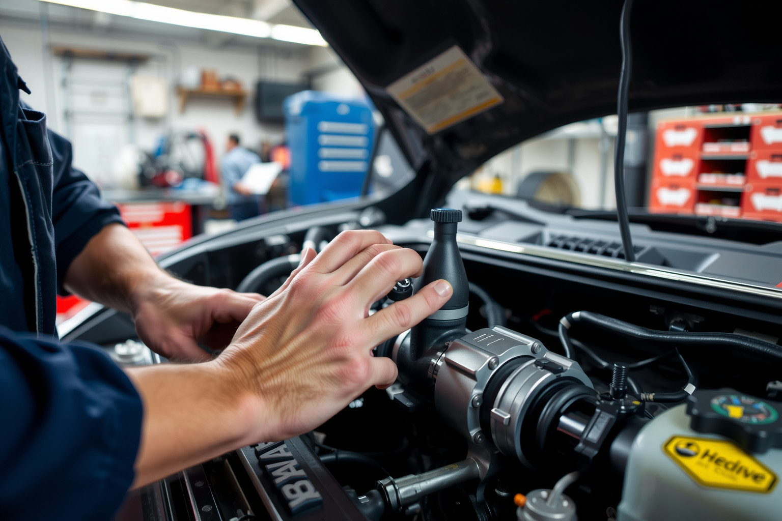 A power szelep precíz beállítása növeli a motor hatékonyságát.