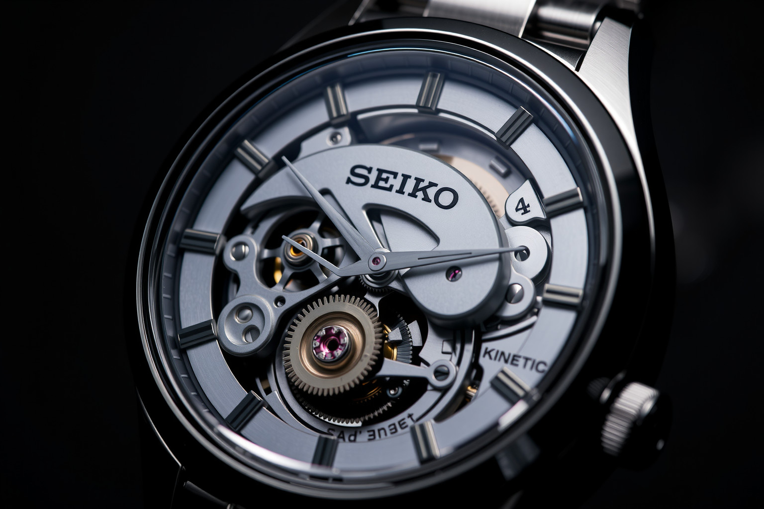 A Seiko Kinetic az első elemmel működő automata óra.