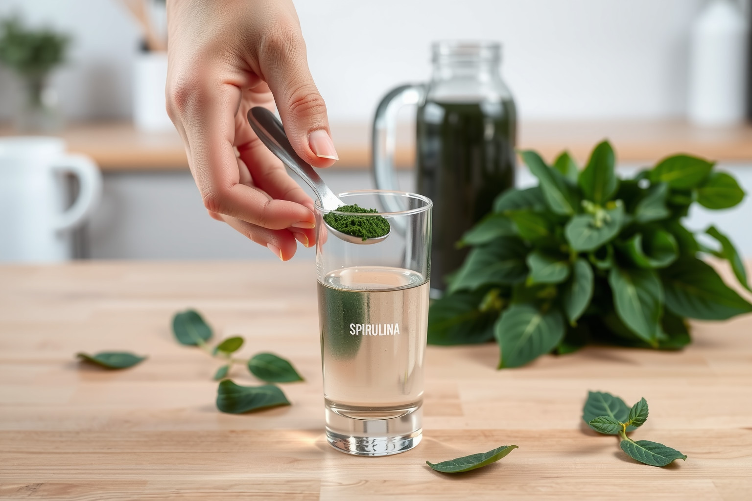 A spirulinát reggel éhgyomorra érdemes fogyasztani energianövelésre.
