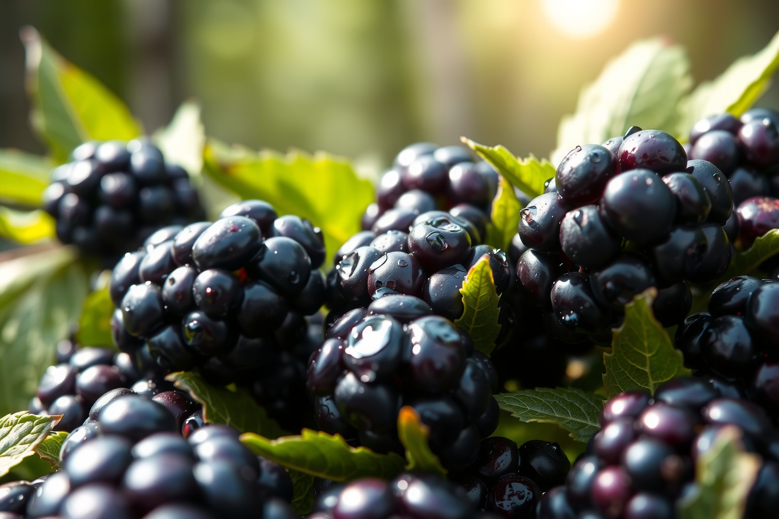 A szeder anthocyaninjai erős antioxidáns védelemmel támogatják az egészséget.