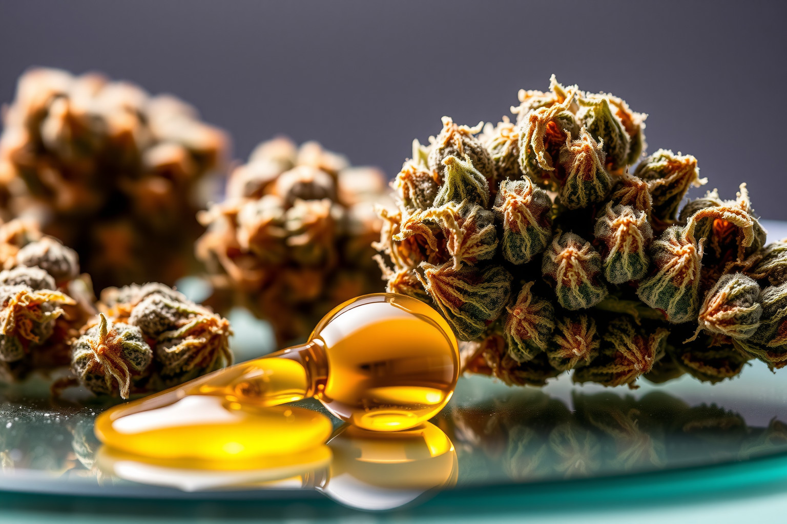 A THC/CBD arány befolyásolja a marihuána pszichoaktív hatásait.
