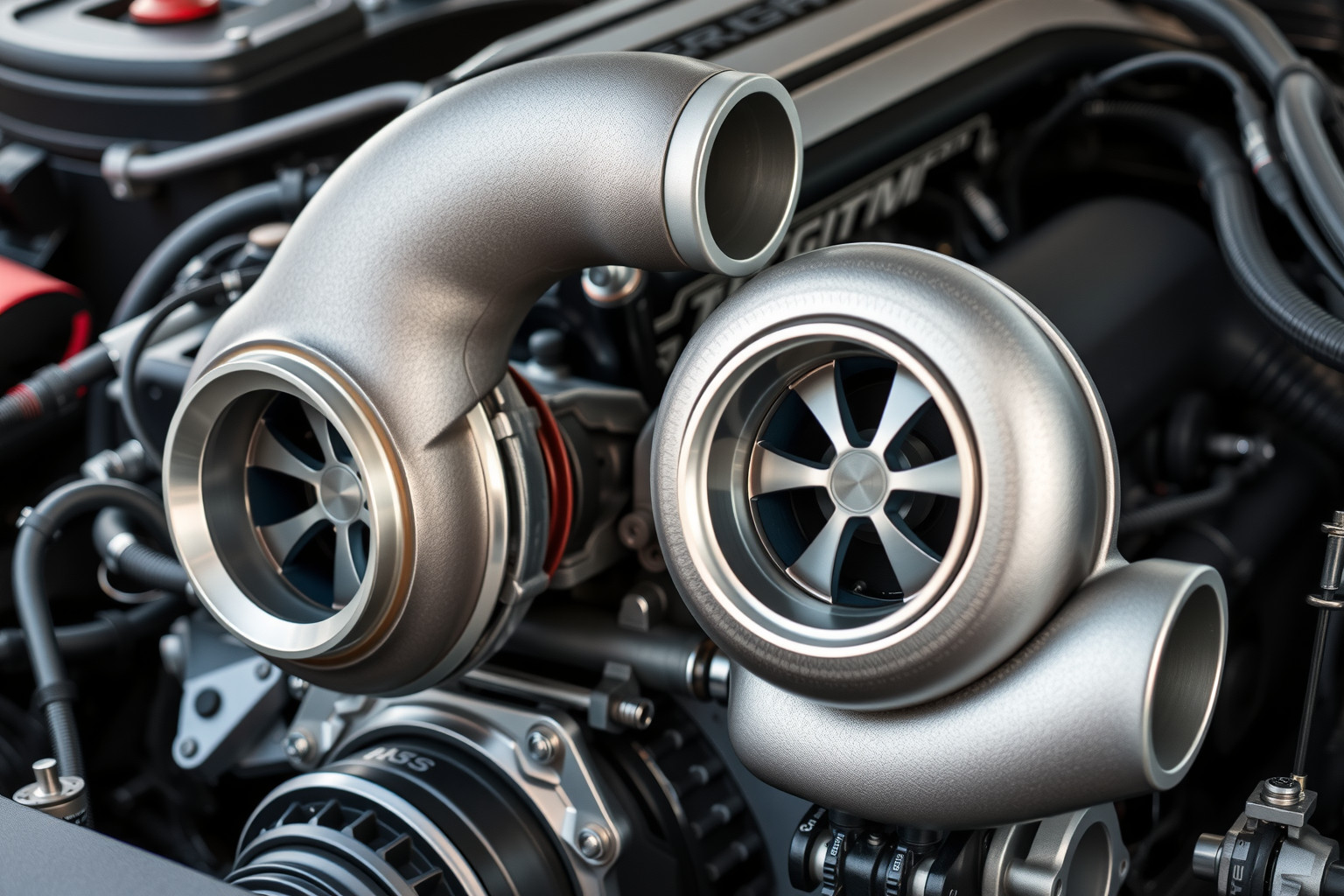 A twin-scroll turbó csökkenti a turbólyukat, növeli a motor élettartamát.