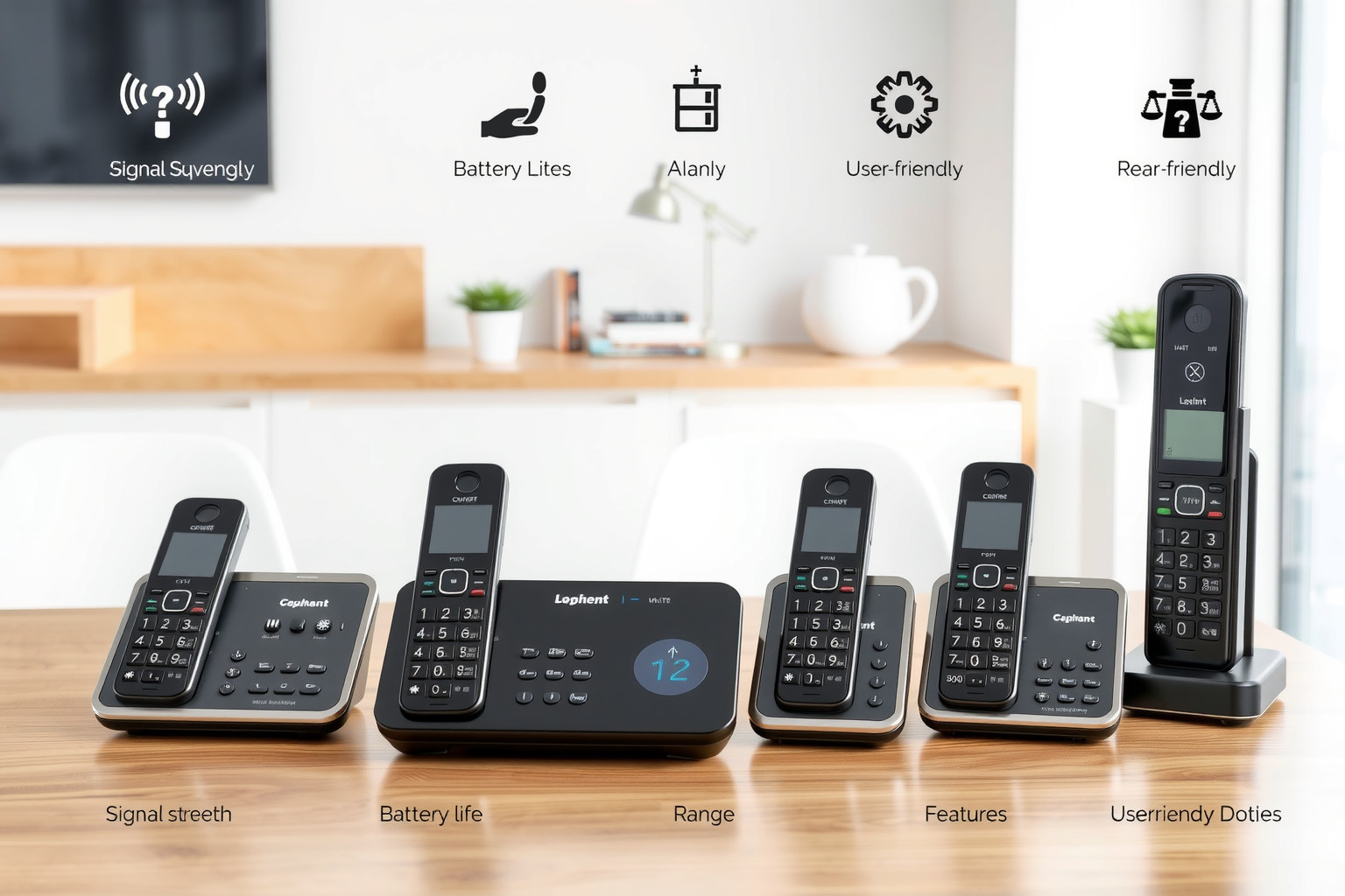 A hosszú akkumulátor-élettartam kulcsfontosságú a vezeték nélküli telefonoknál.