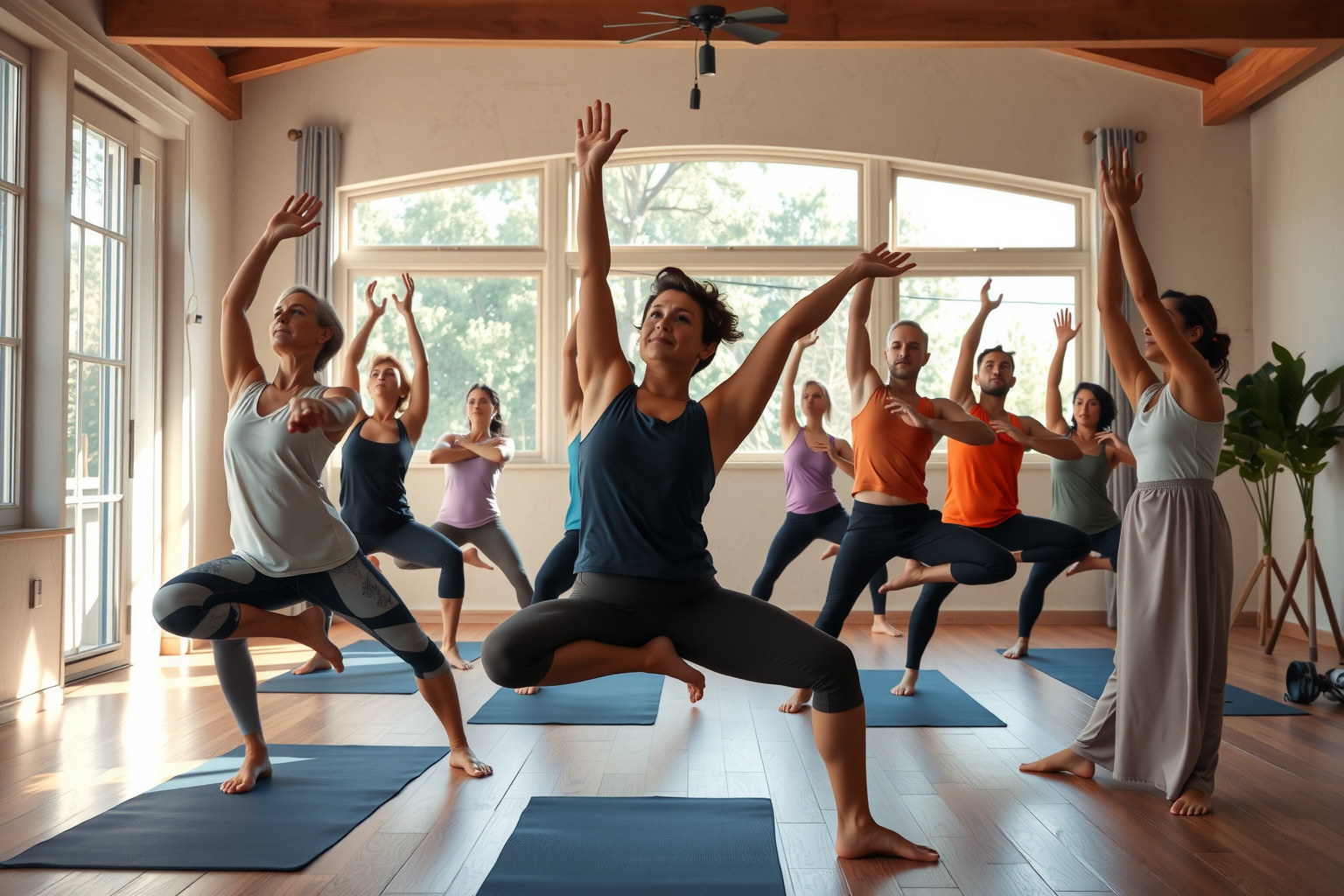 Az Eka Pada Rajakapotasana mélyíti a csípő rugalmasságát és nyugalmat.