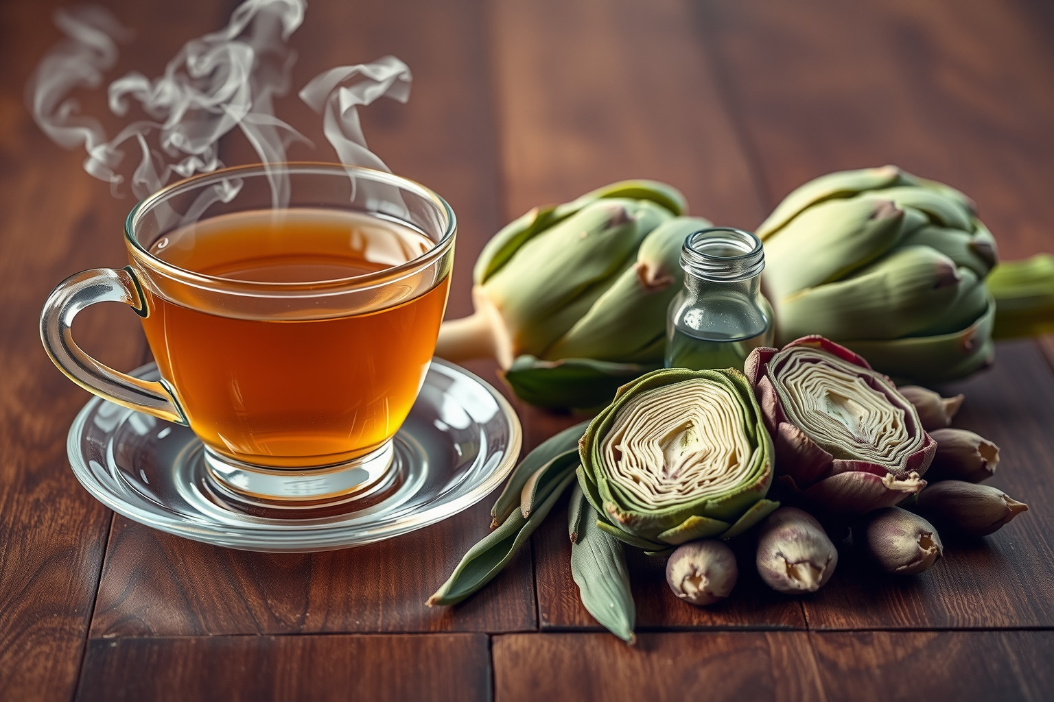 Az articsóka kivonat koncentráltabb, mint a tea.