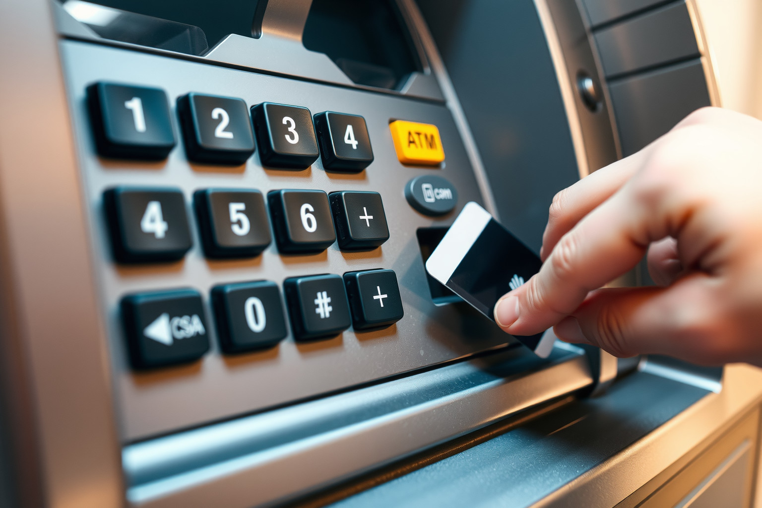 Az ATM-skimmerek rejtett kamerákkal rögzíthetik PIN-kódját.