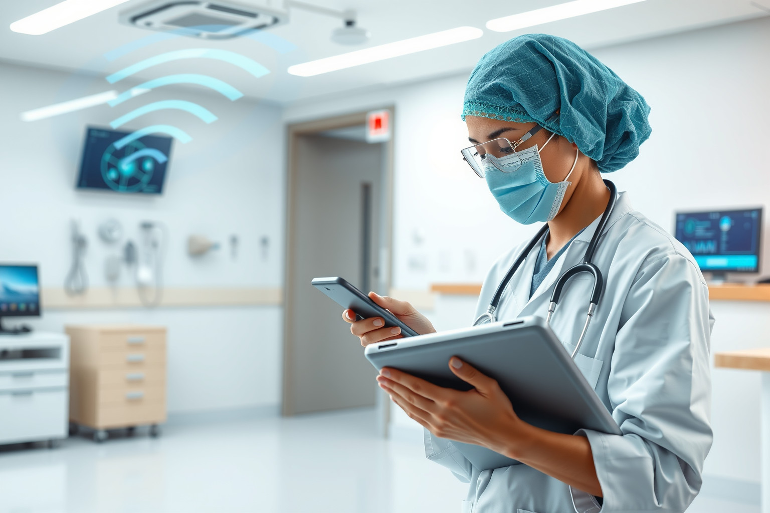 Az 5G valós idejű távgyógyászati konzultációkat tesz lehetővé.