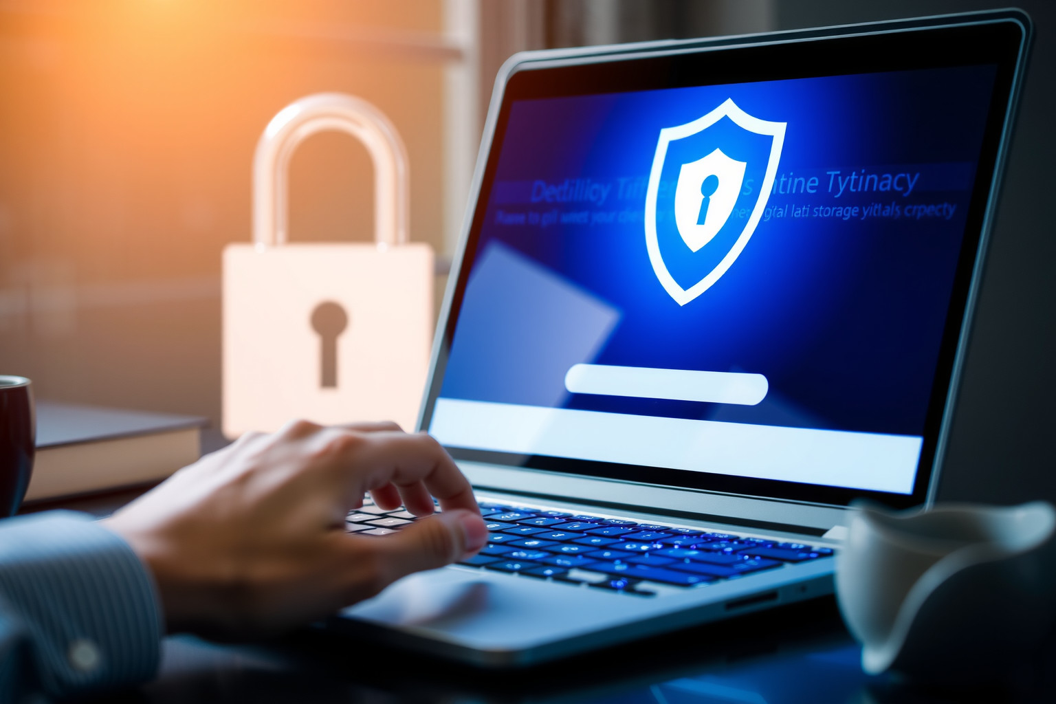 Az adatvédelem alapja a GDPR-szabályok szigorú betartása.